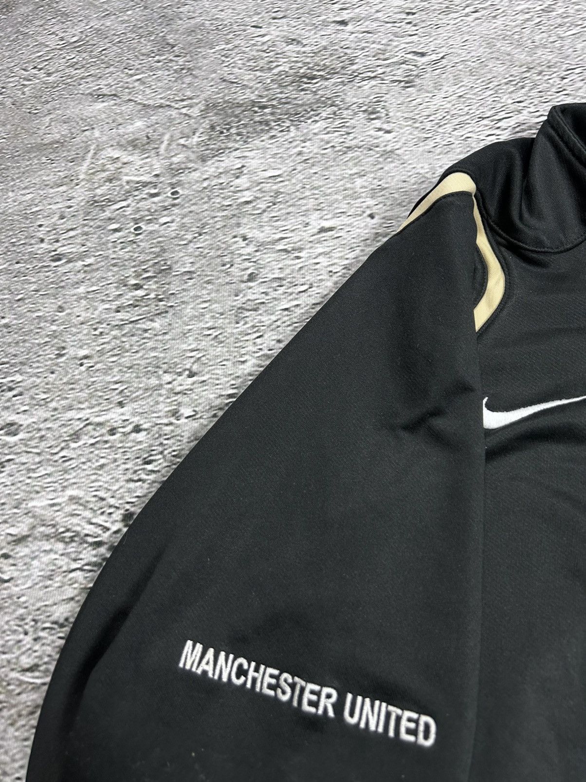 Nike × Vintage Manchester United sweatshirt half zip track jacket Nike Size US XL / EU 56 / 4 - 4 Thumbnail
