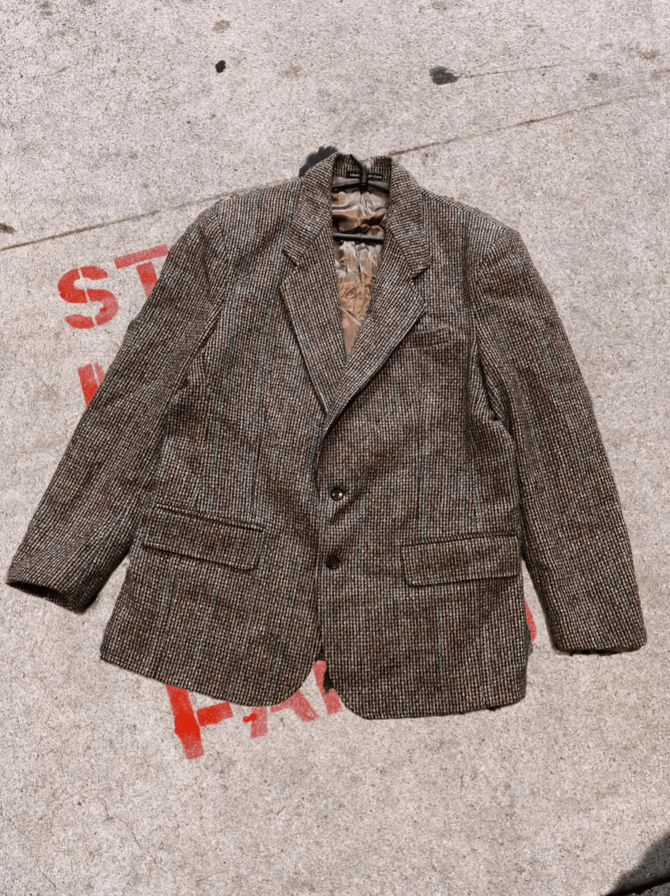 Harris Tweed Harris Tweed Jacket Adult Hunting Outdoor Weave Blazer Size 42R - 1 Thumbnail