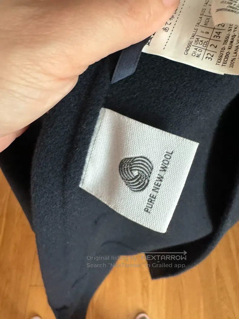 Max Mara Max Mara Long Overcoat, Dark Navy Blue Size S / US 4 / IT 40 - 6 Thumbnail