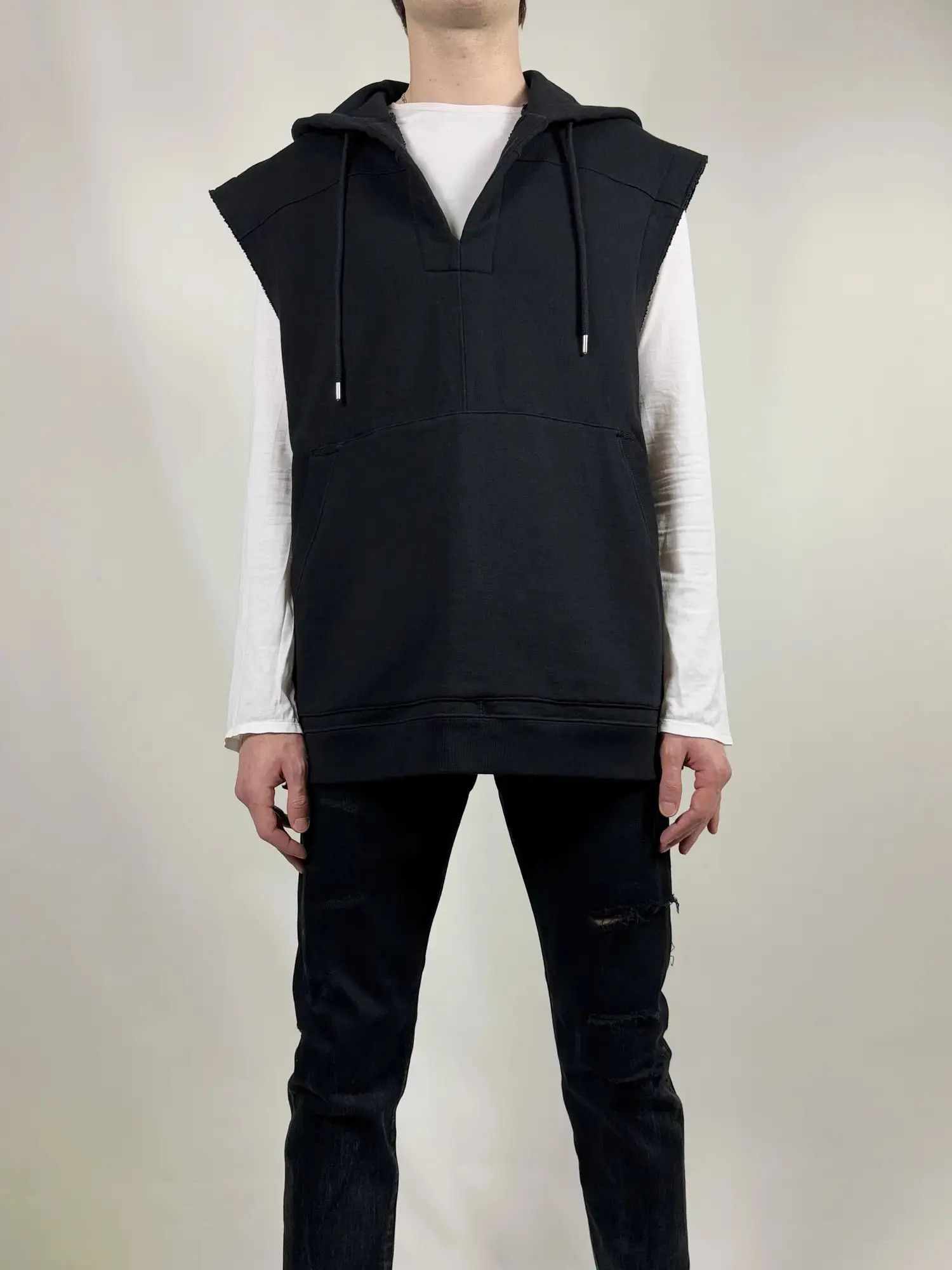 Dries Van Noten Dries Van Noten Oversized sleeveless hoodie Size US M / EU 48-50 / 2 - 1 Thumbnail