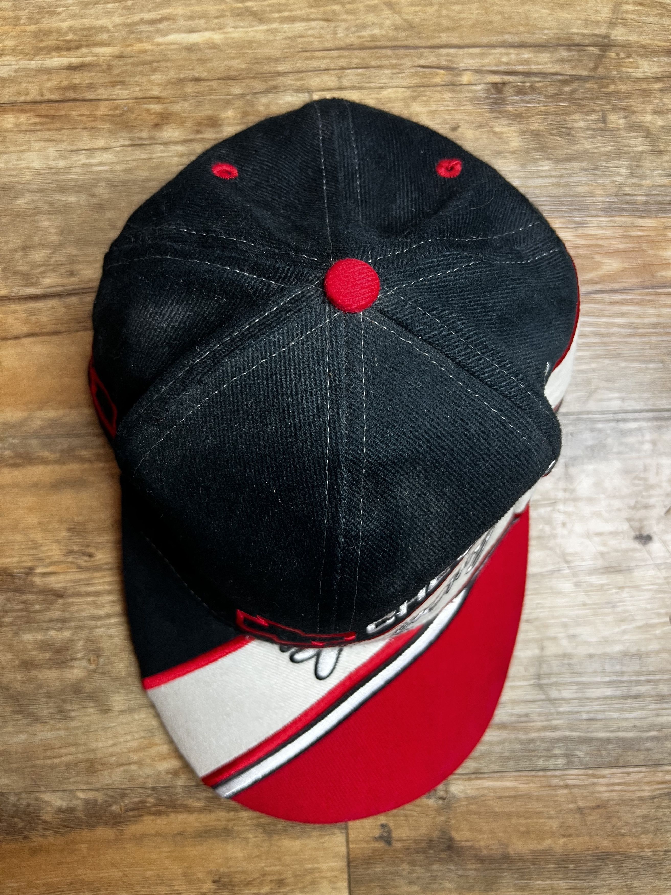 Chevrolet Vintage 1990's NASCAR Style Chevrolet Racing Snapback Cap Size ONE SIZE - 4 Thumbnail
