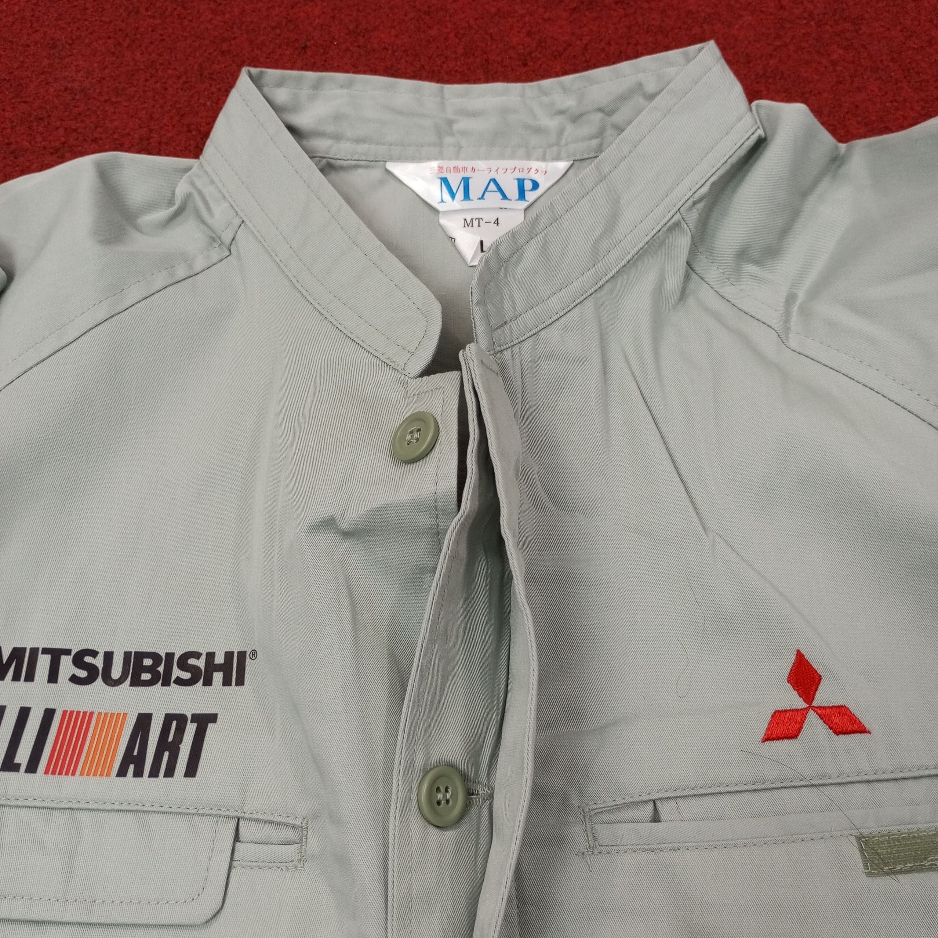 Vintage Mitsubishi Motorsports Workwear Custom Jacket c246n22 Size US M / EU 48-50 / 2 - 5 Thumbnail
