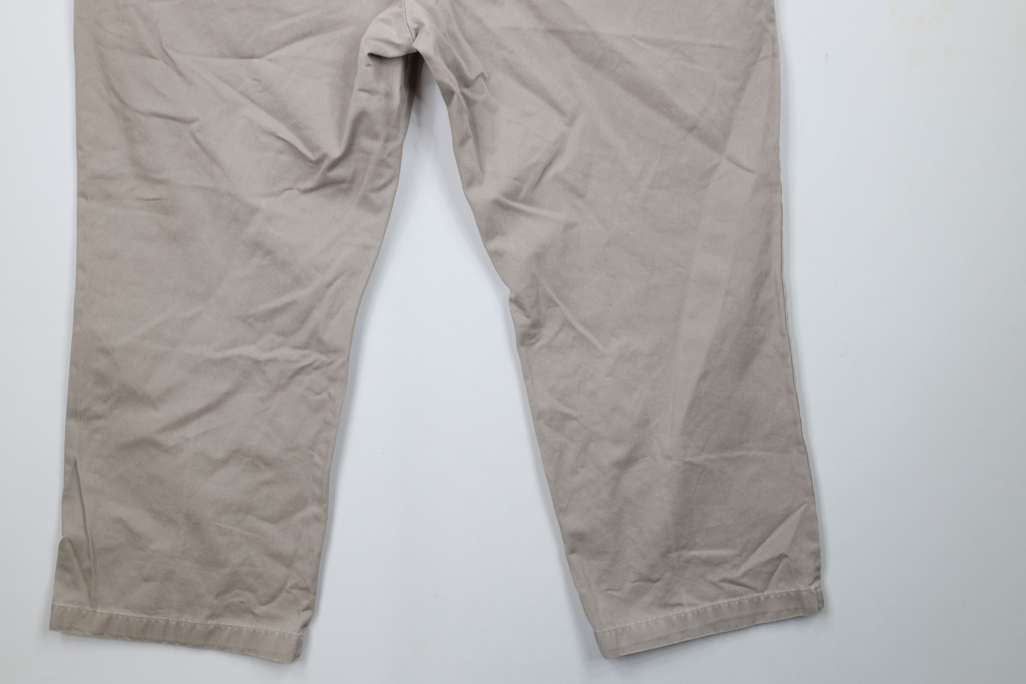 Vineyard Vines × Vintage Vineyard Vines Wide Leg Chino Pants Trousers Beige Cotton Size US 40 / EU 56 - 12 Thumbnail
