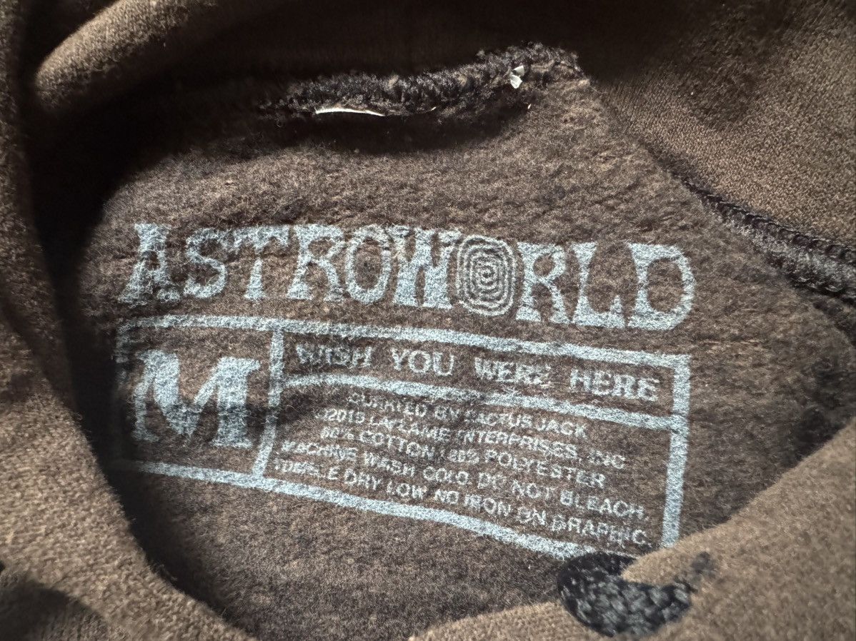 Travis Scott Medium Brown (Bleached Black) Sicko Mode Cactus Jack Hoodie Size US M / EU 48-50 / 2 - 6 Thumbnail