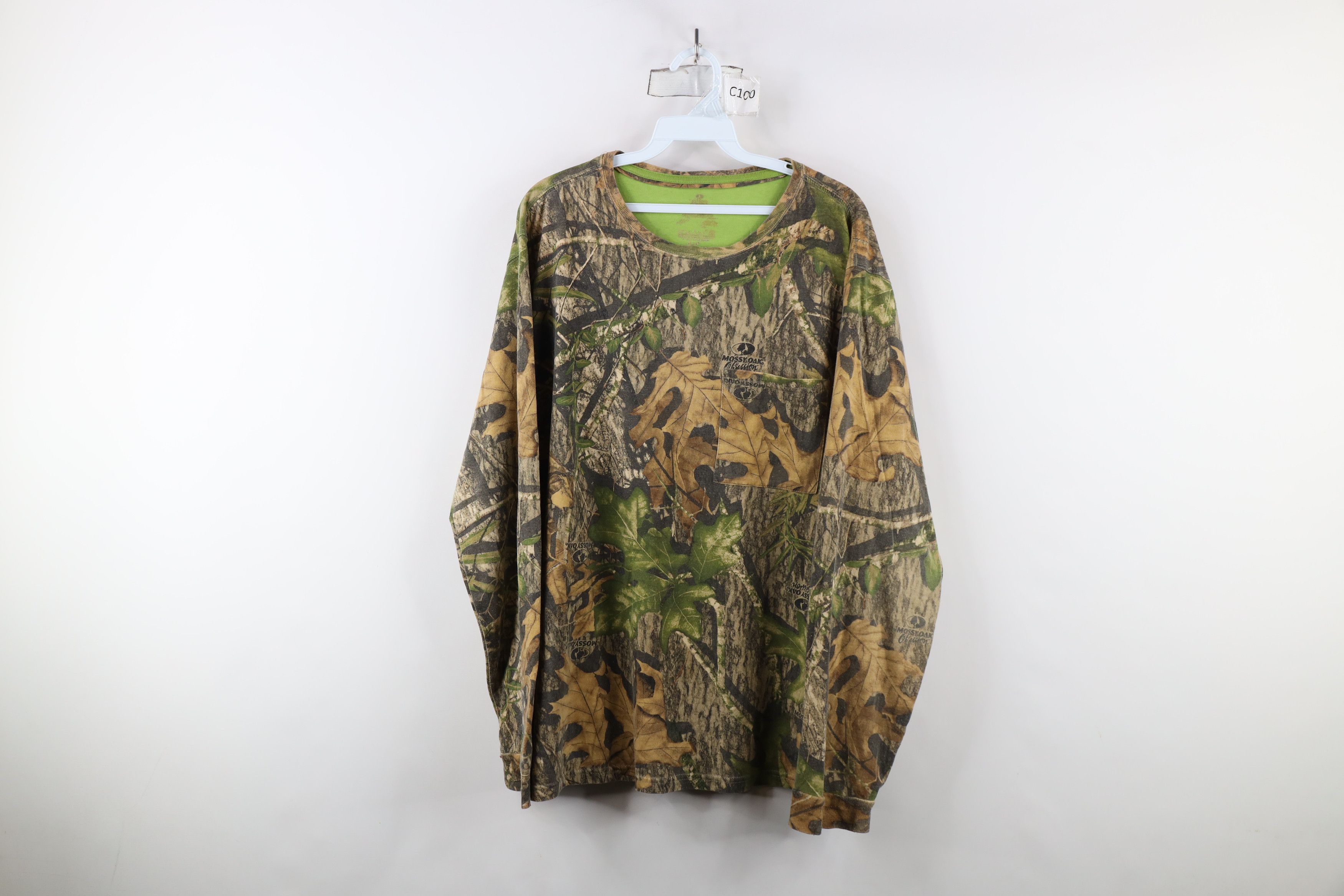 Vintage Vintage Y2K Streetwear Camouflage Long Sleeve T-Shirt Size US XXL / EU 58 / 5 - 1 Thumbnail