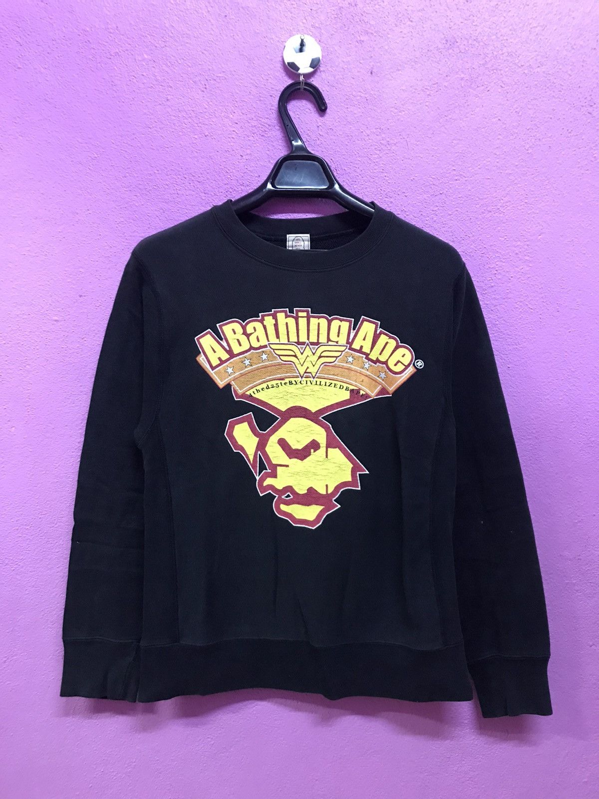 Bape Wonder Woman Crewneck Size US XS / EU 42 / 0 - 1 Thumbnail