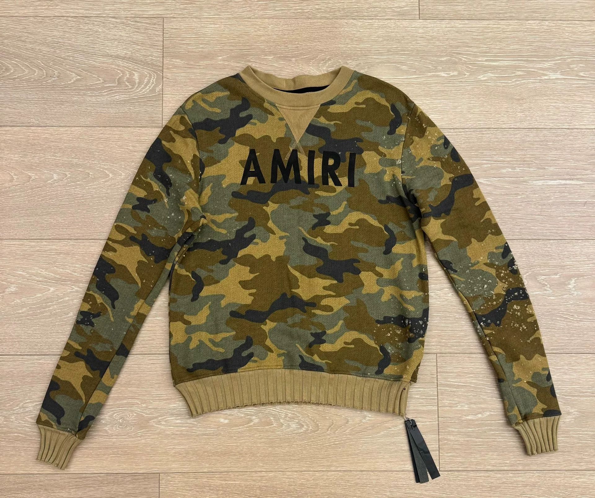 Amiri Amiri Camouflage Sweatshirt For Sale Size US M / EU 48-50 / 2 - 1 Thumbnail