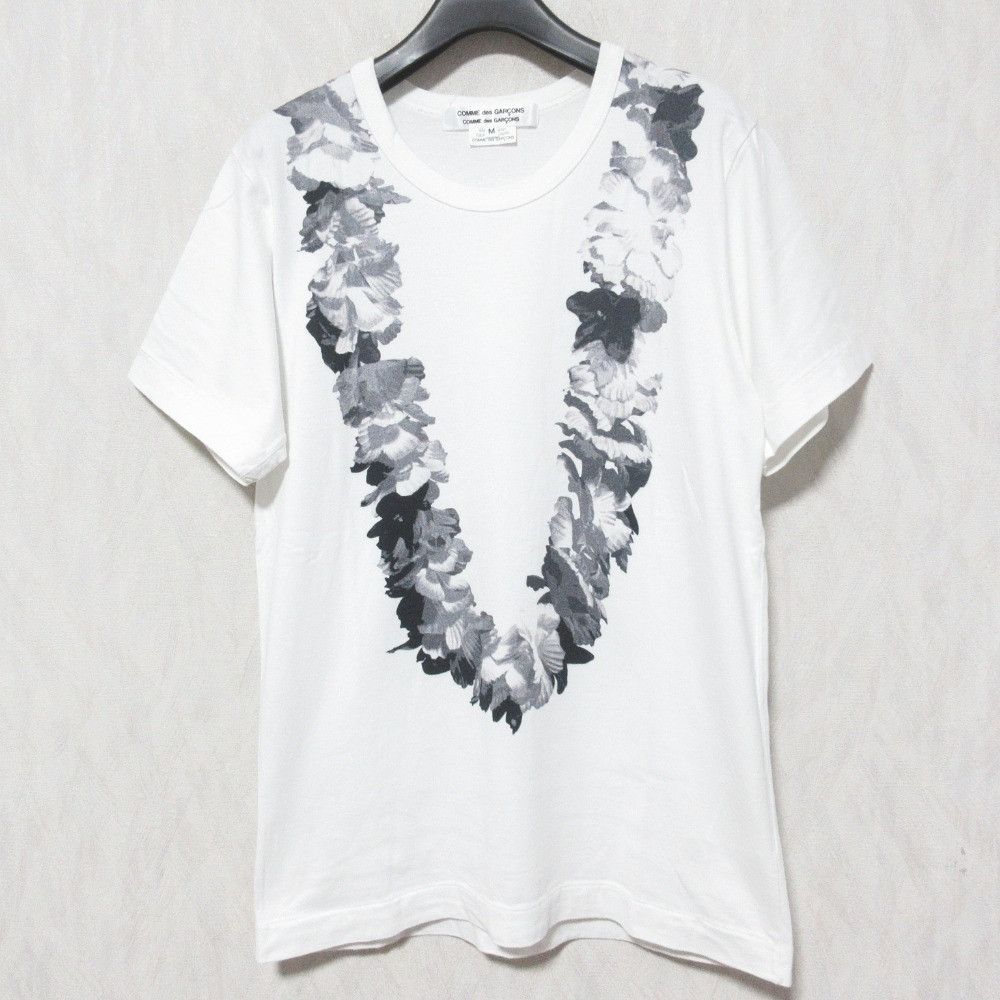 Other Other Comme des Garcons Comme des Garcons Flower Print T-shirt Cotton T-Shirts RK-T008 DUTY FREE for USA Size ONE SIZE - 1 Thumbnail