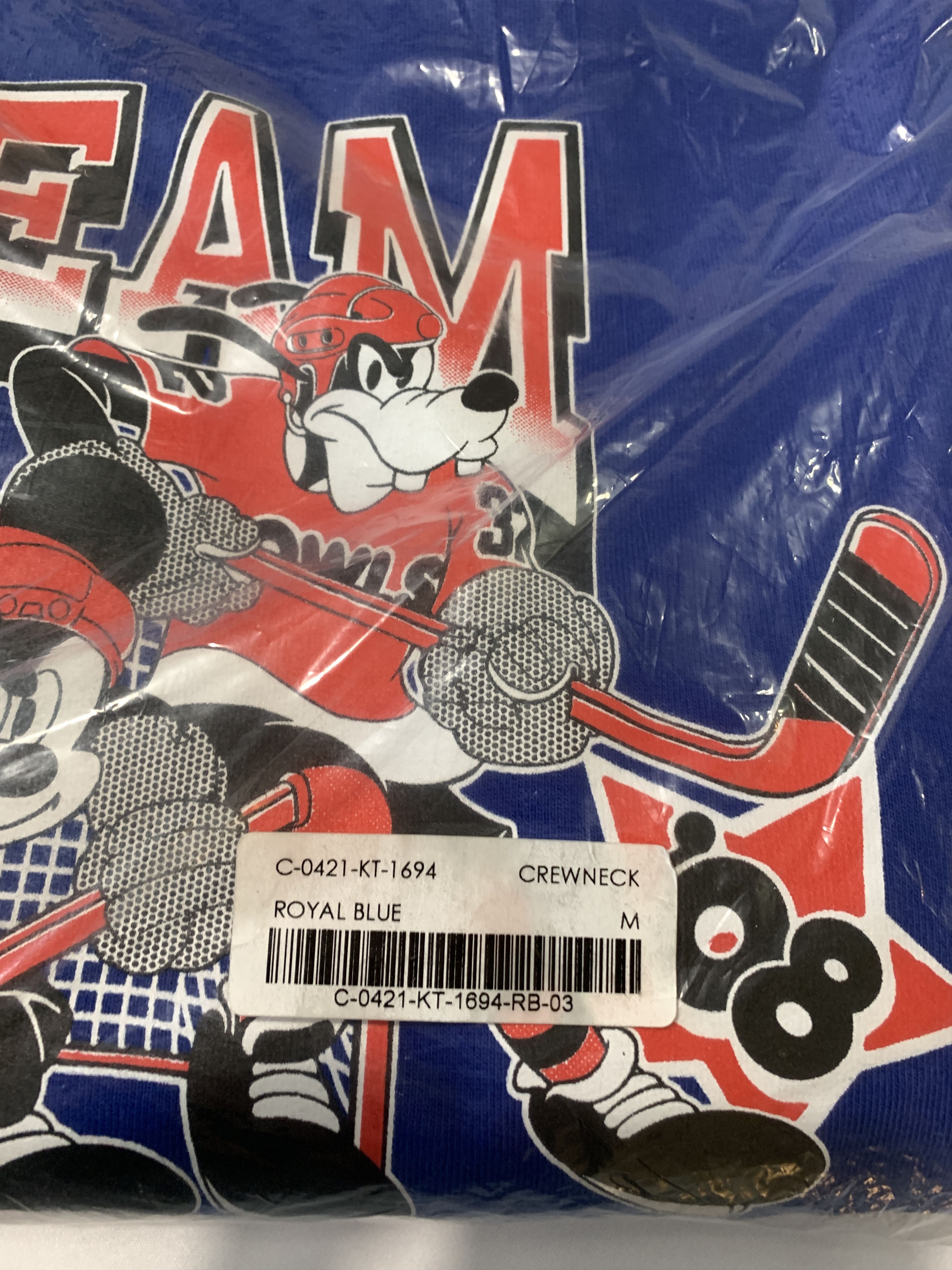 Disney OVO x Disney Dream Team Mickey Goofy & Donald Duck Crewneck Size US M / EU 48-50 / 2 - 6 Thumbnail