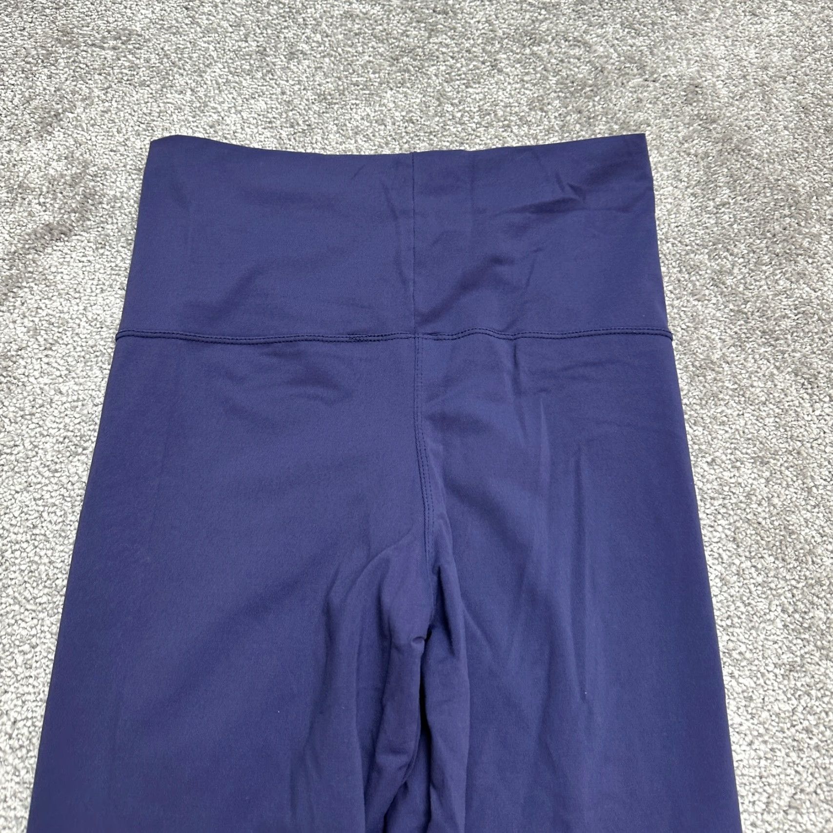 Vintage Wear Me Out Leggings Womens M/L Cropped Blue Compression Athletic Yoga 26x19.5 Size 32" / US 10 / IT 46 - 4 Thumbnail
