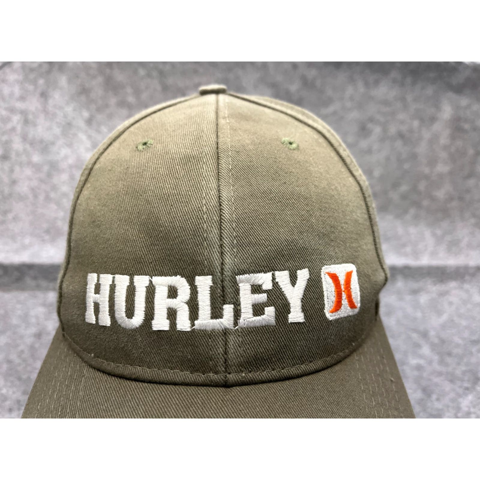 Hurley Hurley Hat Cap Snap Back Adult One Size Green Cotton Blend Skate Beach Twill Size ONE SIZE - 2 Thumbnail
