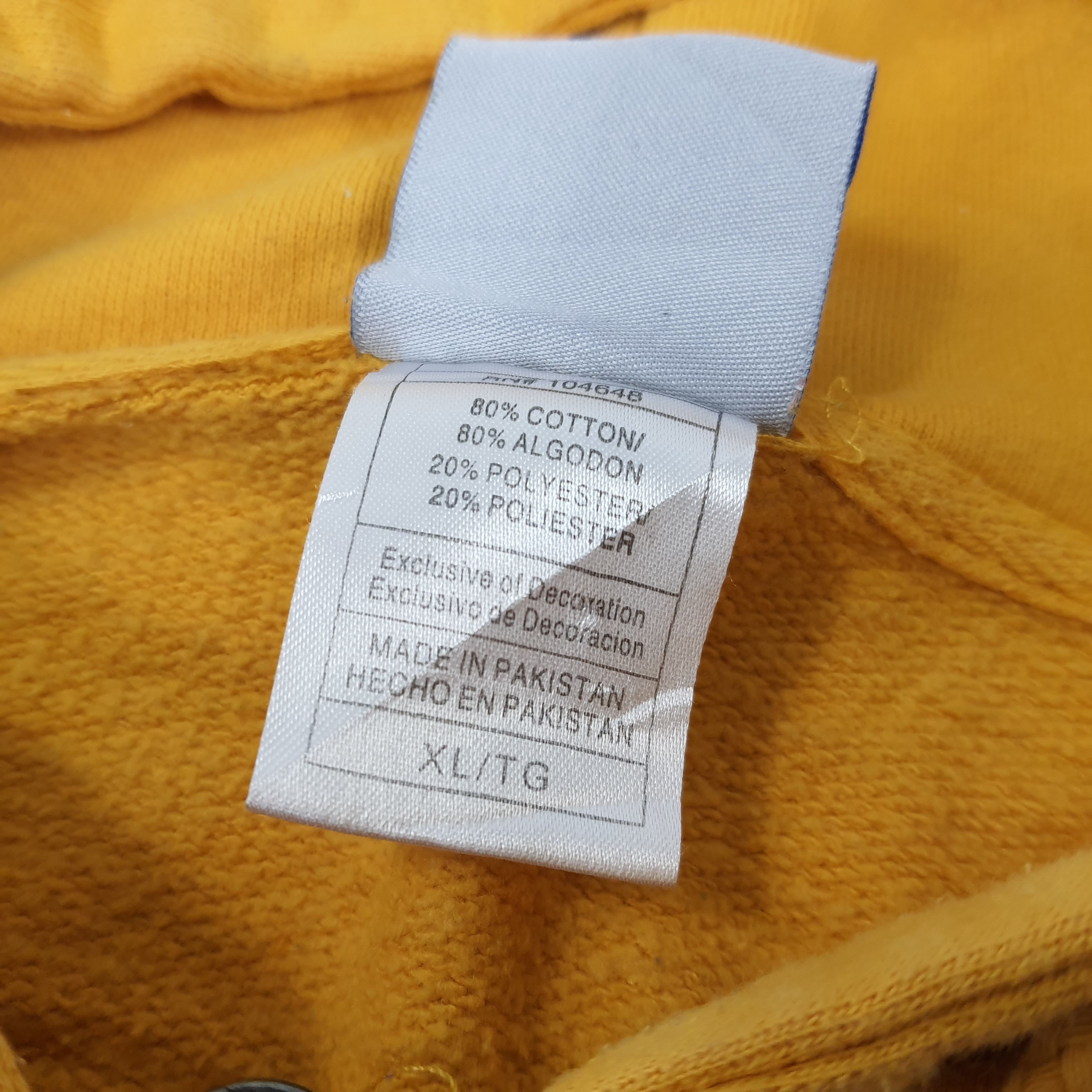 NBA × Vintage Vintage NBA Pacers Basketball Team Zipper Hoodie Size US XL / EU 56 / 4 - 5 Thumbnail