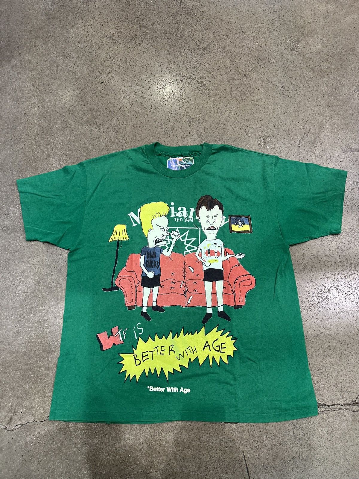 Better With Age BETTER WITH AGE - Dumb Tee Shirt Size US XL / EU 56 / 4 - 1 Thumbnail