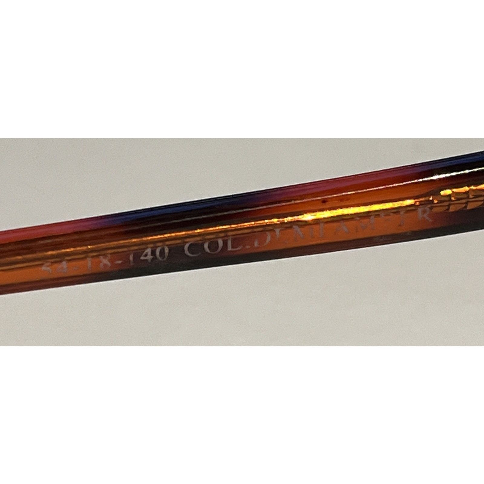 Other Mainstreet Pilot VTG Eyeglass Frames 54-18-145 Amber Aviator Size ONE SIZE - 3 Thumbnail