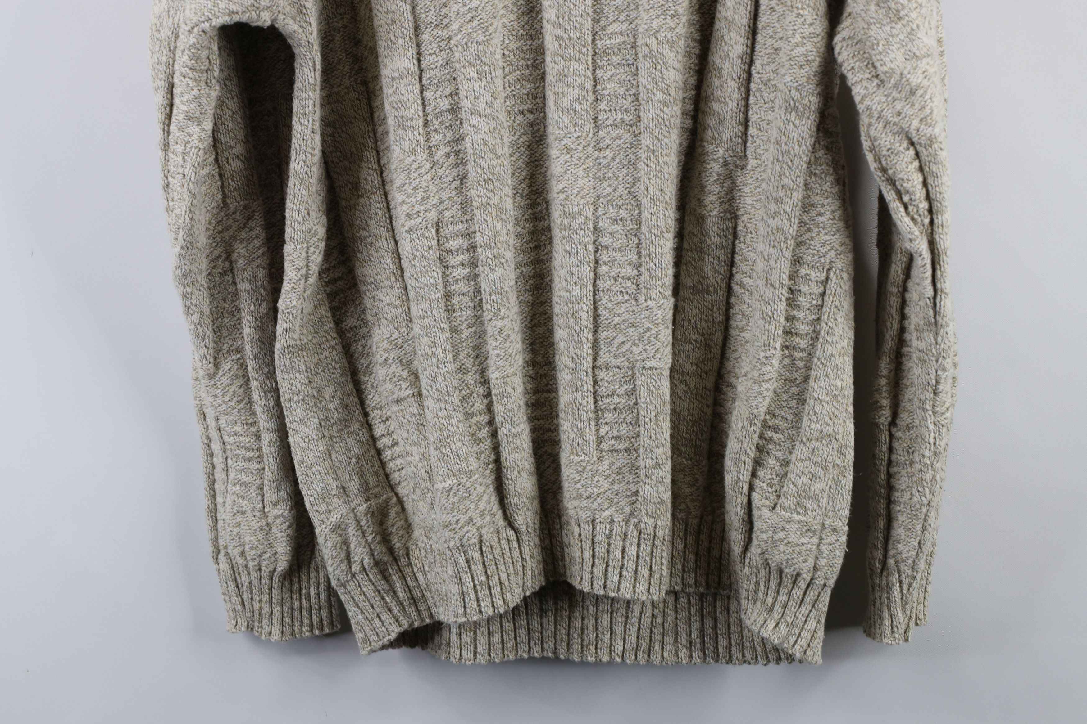 Vintage Vintage 90s Streetwear Cross Weave Knit Dad Sweater USA Size US XL / EU 56 / 4 - 8 Thumbnail