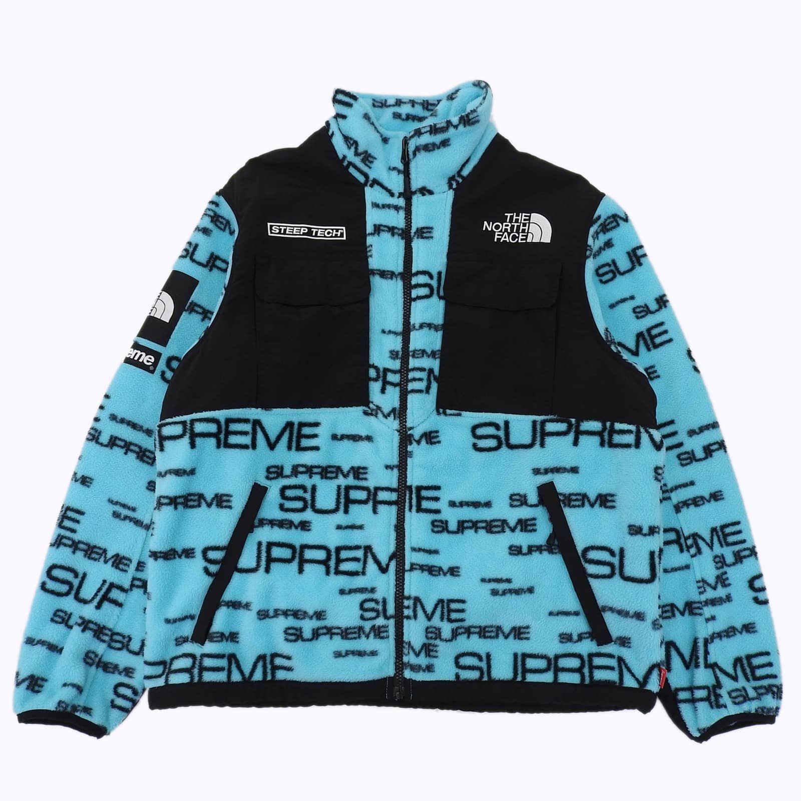 Supreme Supreme Supreme THE NORTH FACE All-over logo Fleece Jacket Others Outerwear NA52101I DUTY FREE for USA Size ONE SIZE - 1 Thumbnail