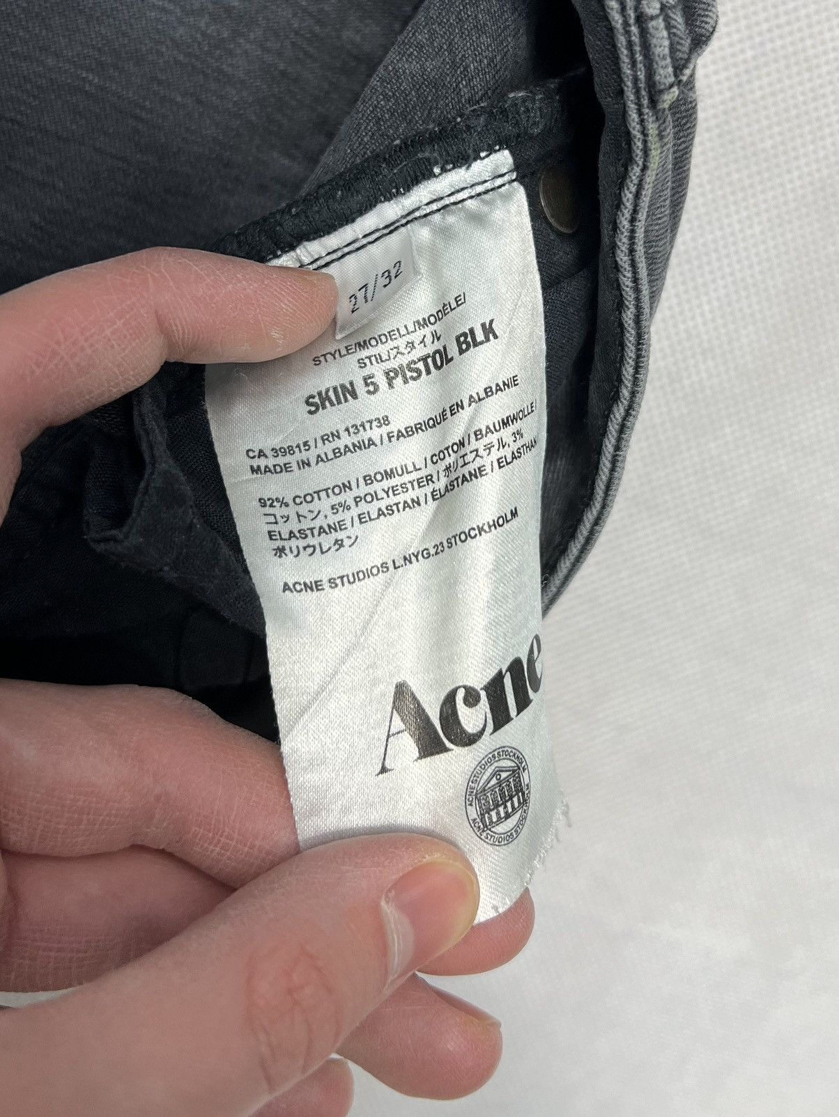 Acne Studios Great Pants Acne Studios jeans zip women Size 27" / US 4 / IT 40 - 4 Thumbnail