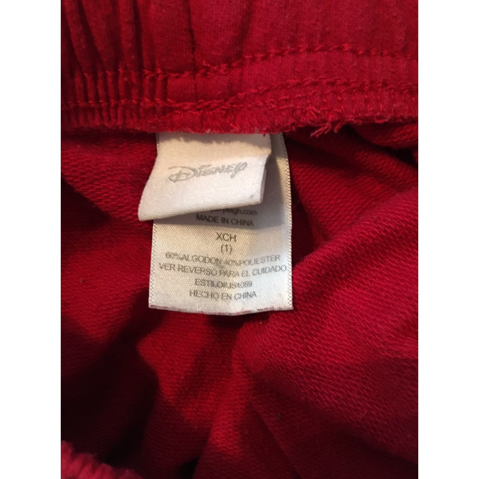 Disney Disney Sweatshorts Mickey Mouse Red Face Juniors XS Womens Sweatshorts Logo Knit Cotton Blend Front Flat Front M L Casual Holidays Cartoon Theme 1 Size 26" / US 2 / IT 38 - 5 Thumbnail