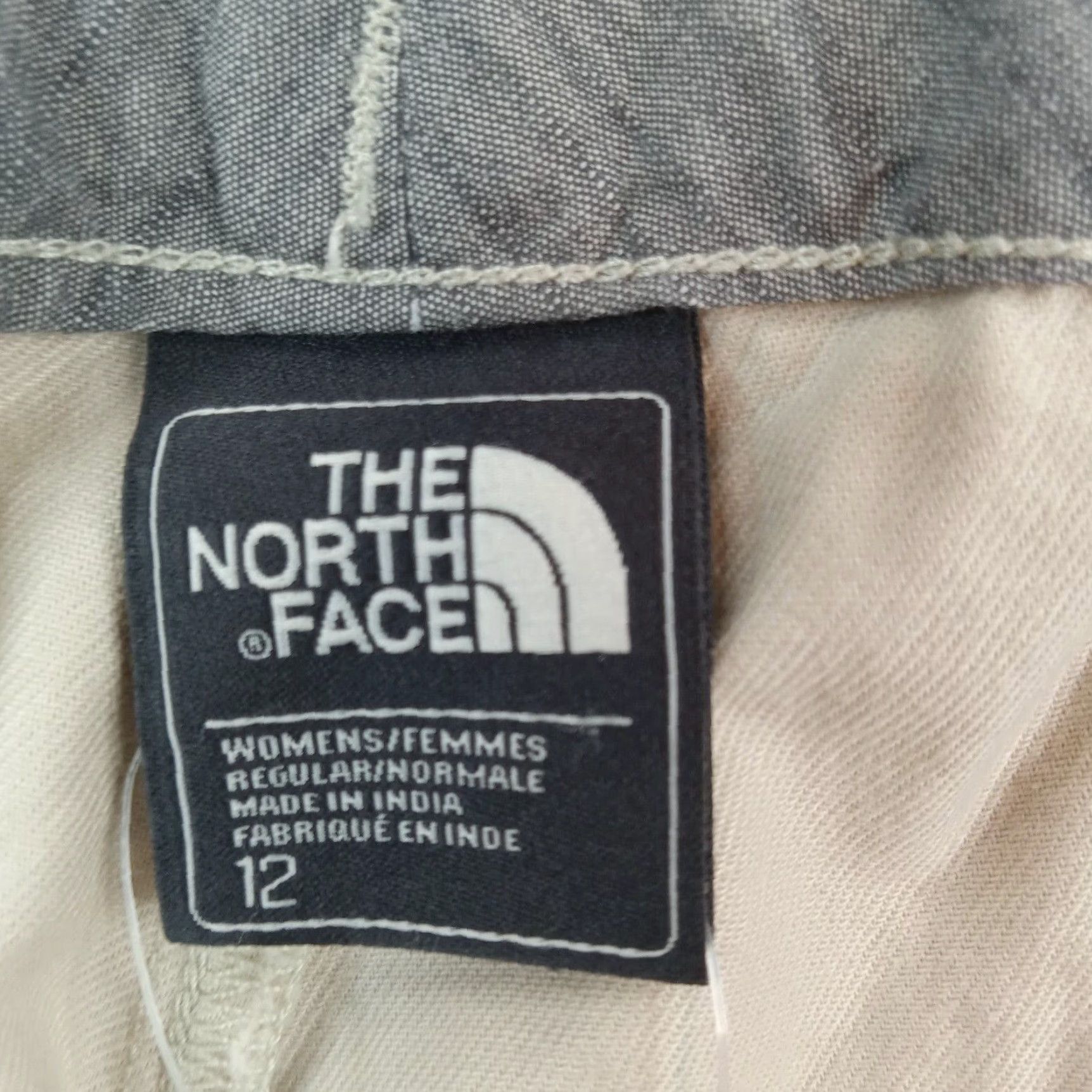 The North Face The North Face Womens Hiking Pants 12 Beige Khaki Drawstring Pockets Size 34" / US 12 / IT 48 - 7 Thumbnail