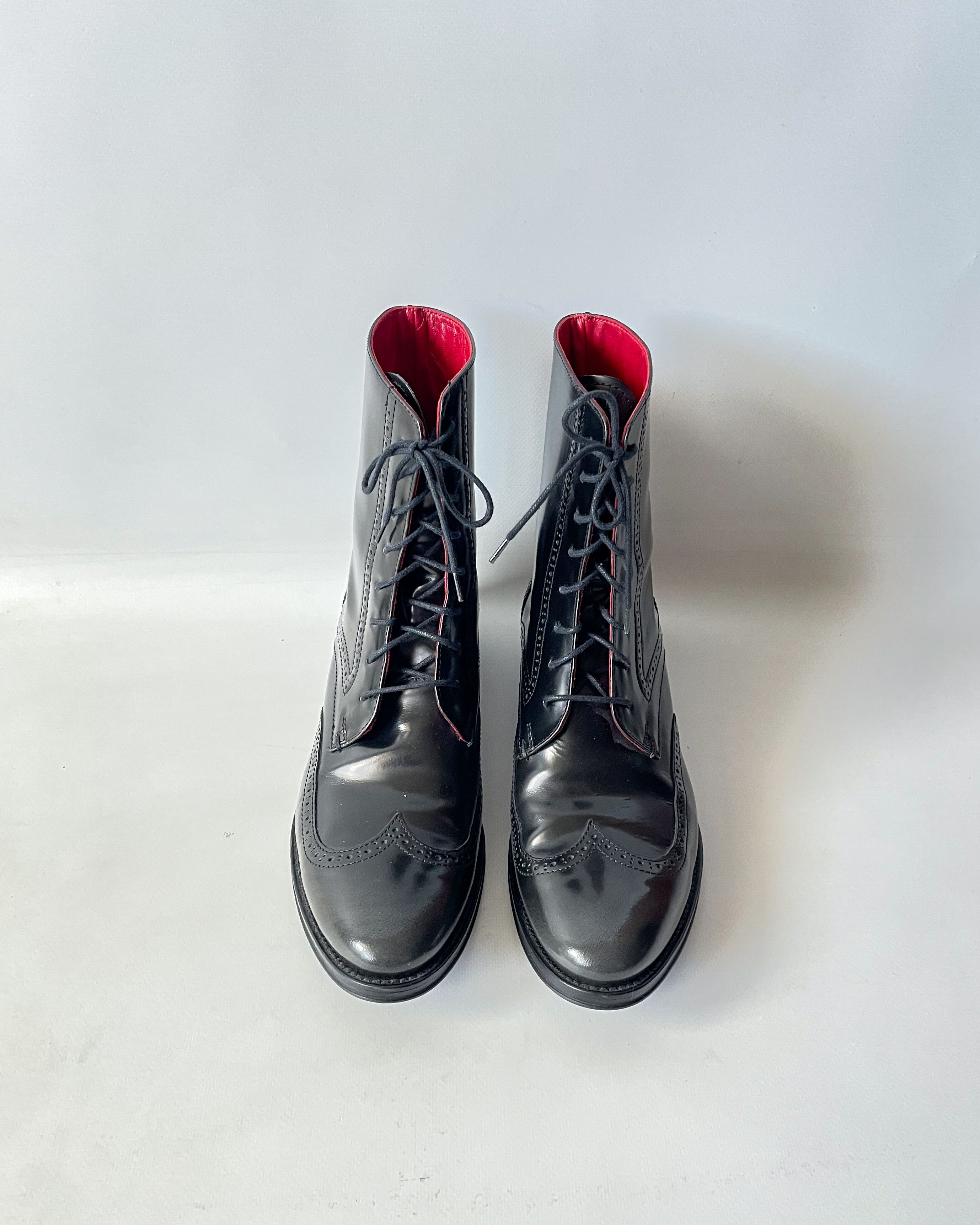 NAVYBOOT Navyboot Leather Ankle Boots Size US 9 / IT 39 - 5 Thumbnail