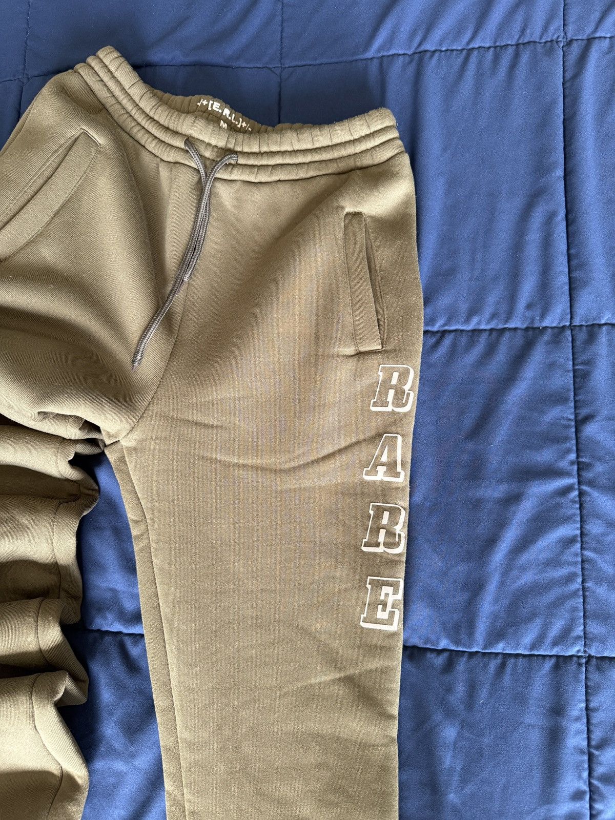 Other Olive green stacked sweatpants Size US 32 / EU 48 - 2 Thumbnail