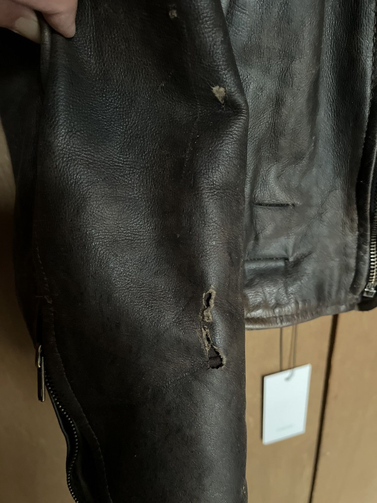 UNIK International Inc. UNIK Leather Jacket Size 46 Size US S / EU 44-46 / 1 - 8 Thumbnail