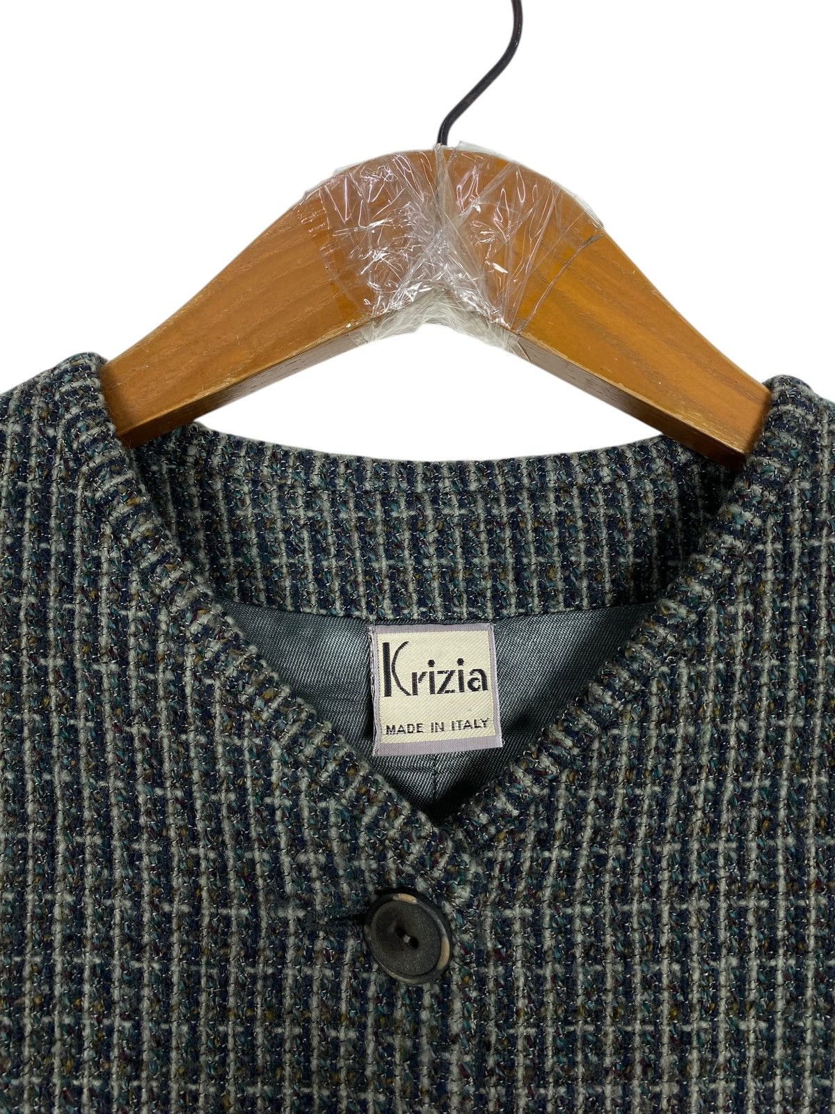 Krizia Rare‼️ Vintage Krizia Wool Coat Made in Italy Size S / US 4 / IT 40 - 4 Thumbnail