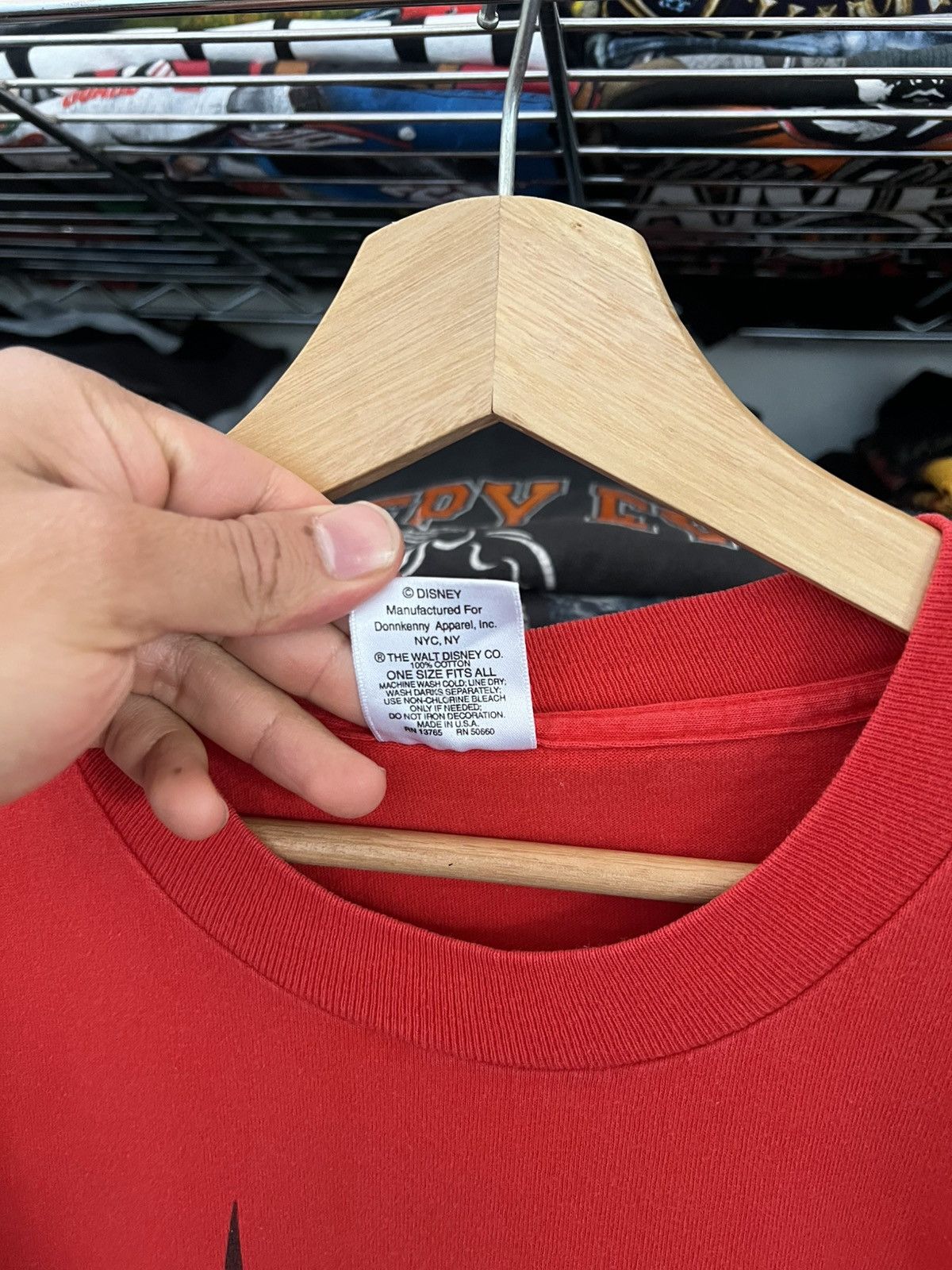 Disney 90s Mickey Mouse Double Sided Single Stitch Tee Size US XL / EU 56 / 4 - 6 Thumbnail