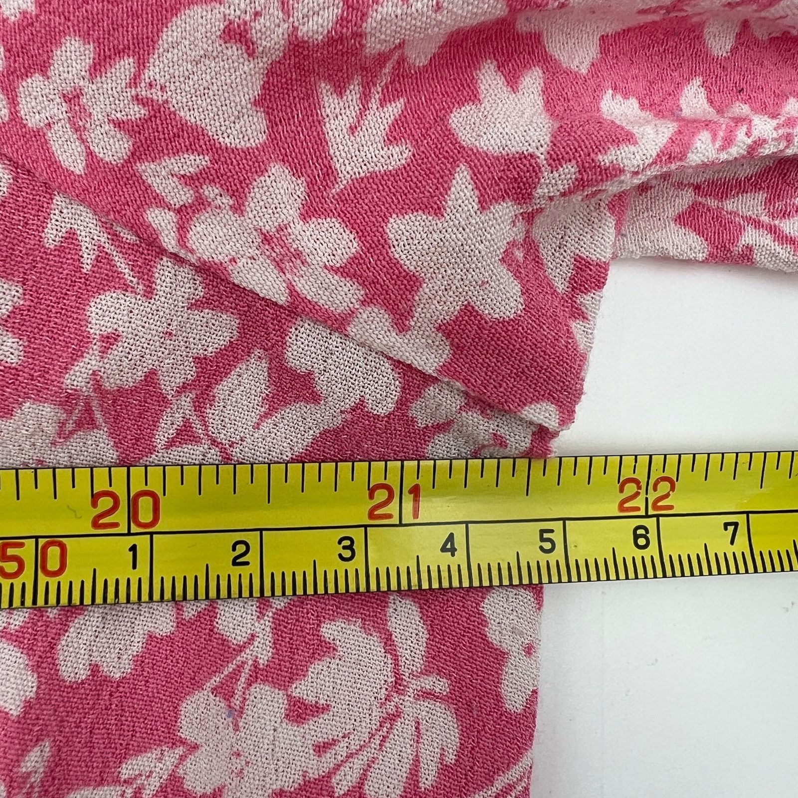 Other Olivia Bonas Two Tone Ditsy Floral Pink Midi Dress Size XL / US 12-14 / IT 48-50 - 5 Thumbnail