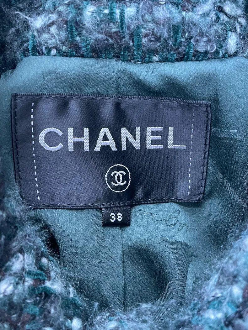 Chanel Chanel Forest series dark green beaded jacket Size XS / US 0-2 / IT 36-38 - 4 Thumbnail