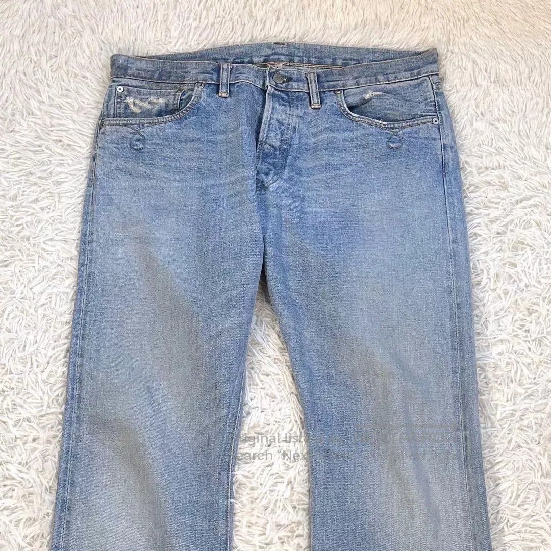 RRL Ralph Lauren classic selvedge denim boot cut pants. Size US 38 / EU 54 - 4 Thumbnail