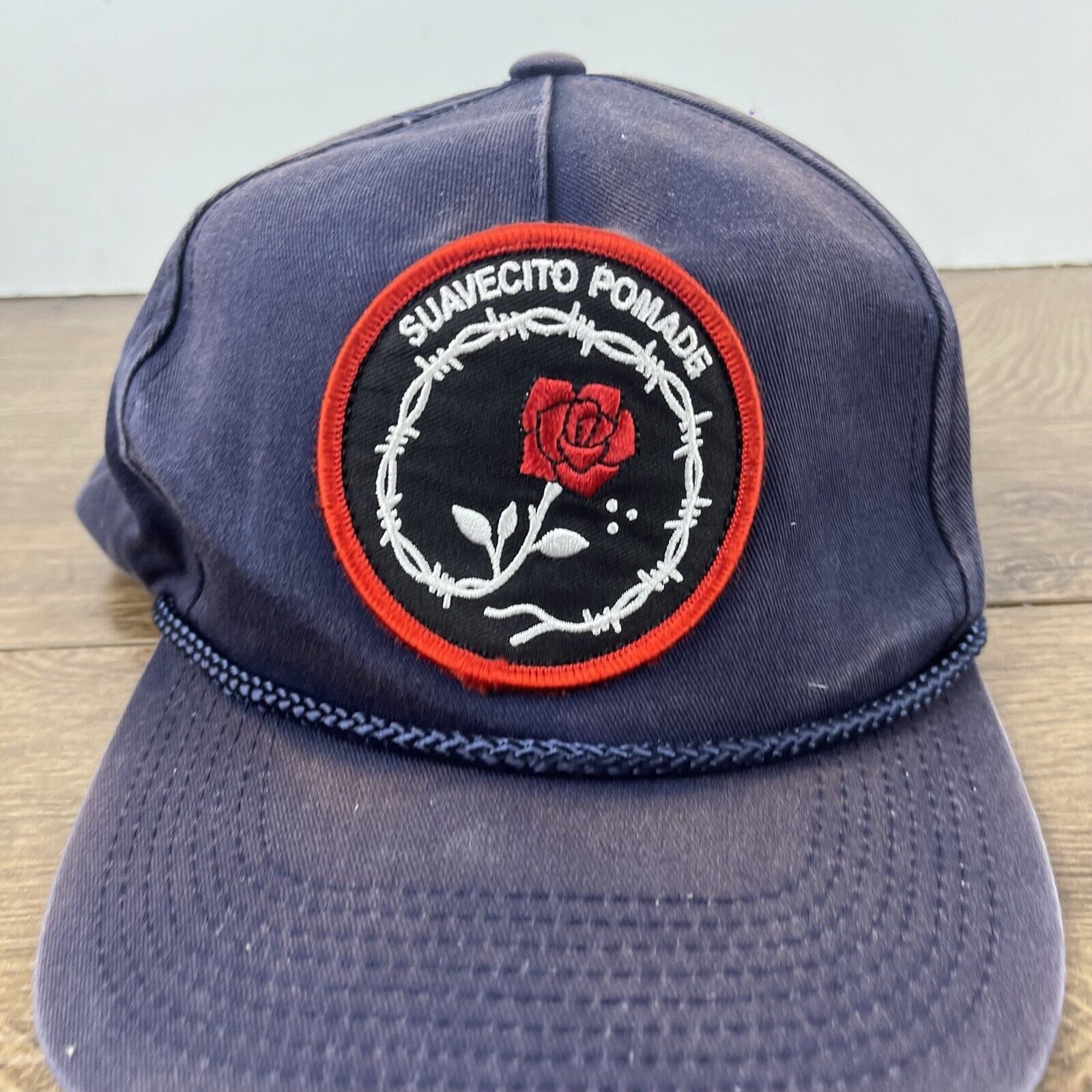 Other Suavecito Pomade Hat Snapback Hat Blue Adjustable Hat Blue A Size ONE SIZE - 6 Thumbnail