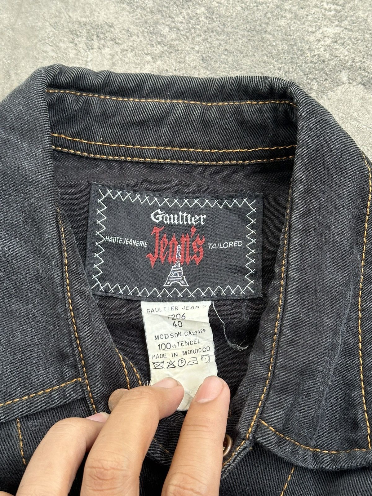 Jean Paul Gaultier 90s Gaultier Jeans by Jean Paul Gaultier Denim Jacket Size US XS / EU 42 / 0 - 11 Thumbnail
