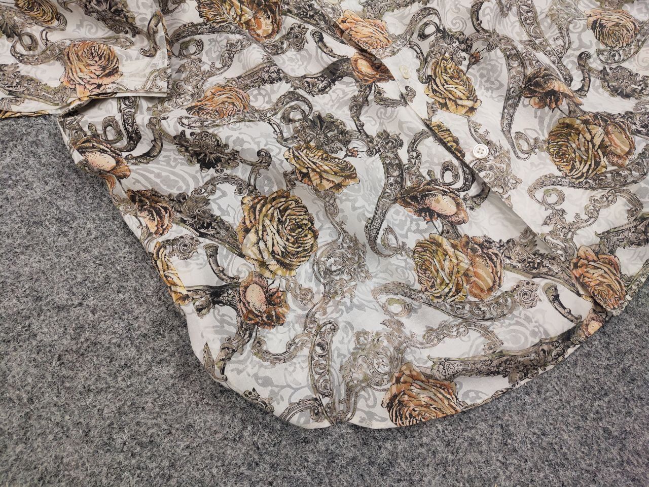 Japanese Brand Vintage 90's ElVencedor Uomo Japan Light Prin Flowers Shirt Size US L / EU 52-54 / 3 - 6 Thumbnail