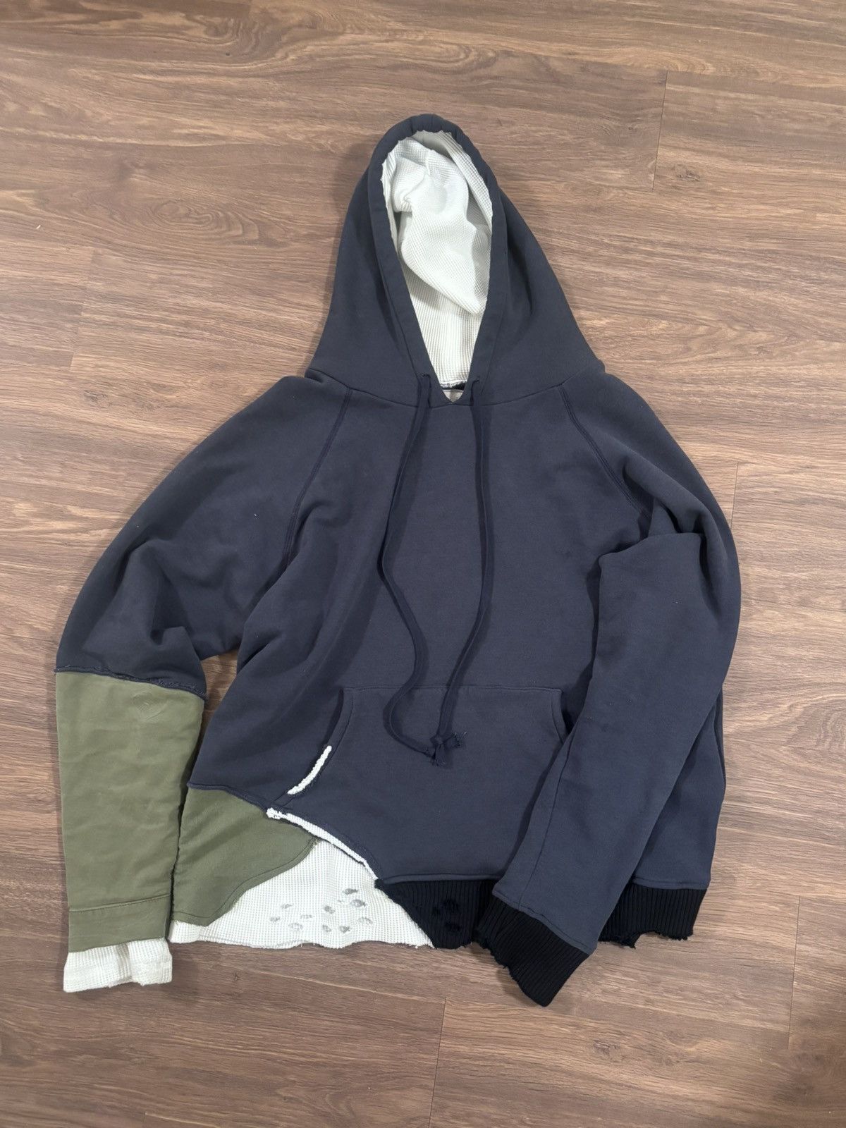 Greg Lauren Greg Lauren Fragment Hoodie Size 4 XXL Fit Size US XXL / EU 58 / 5 - 1 Thumbnail