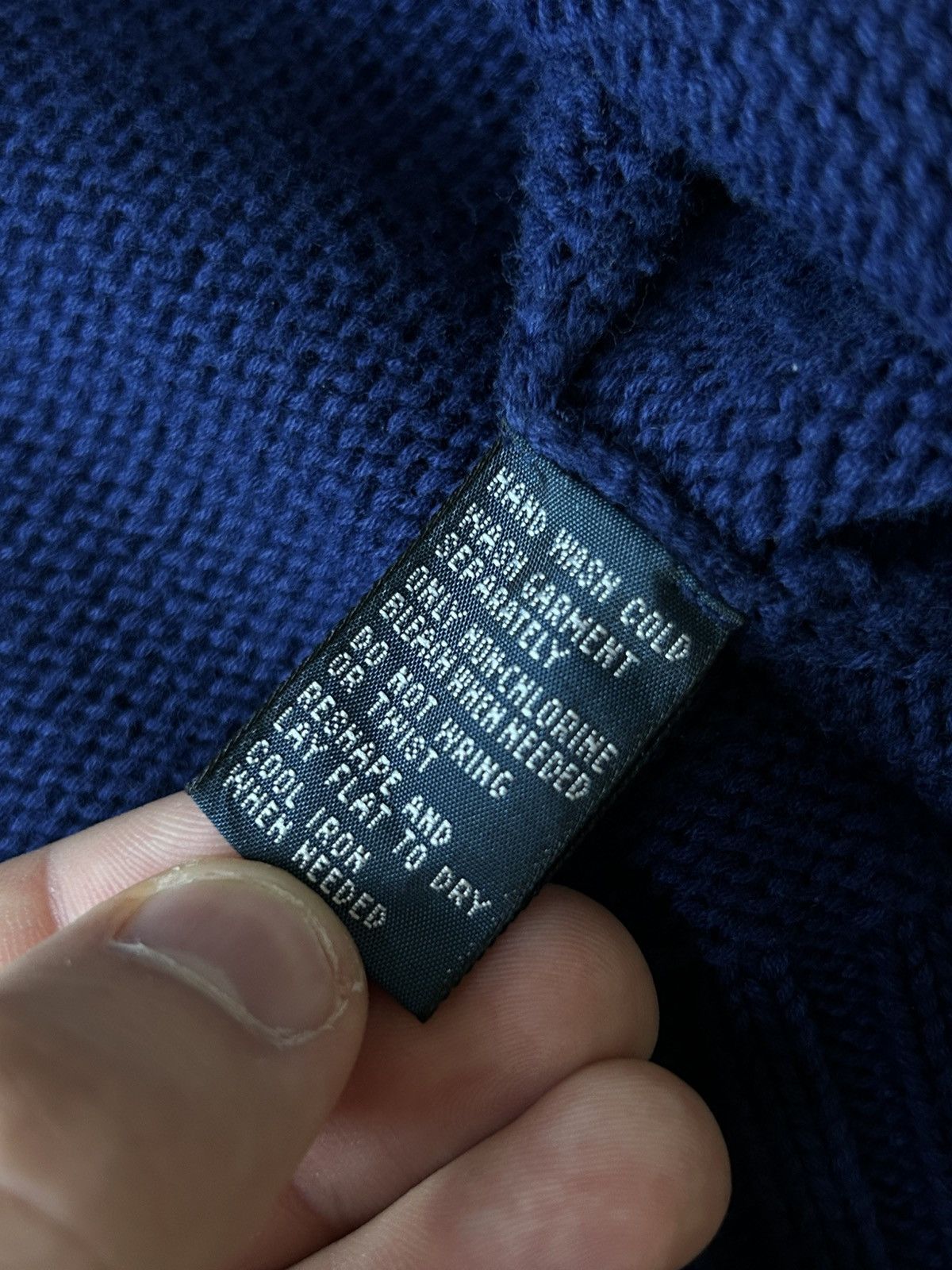 Polo Ralph Lauren Vintage Polo Ralph Lauren hand knit sweater XL Size US XL / EU 56 / 4 - 9 Thumbnail