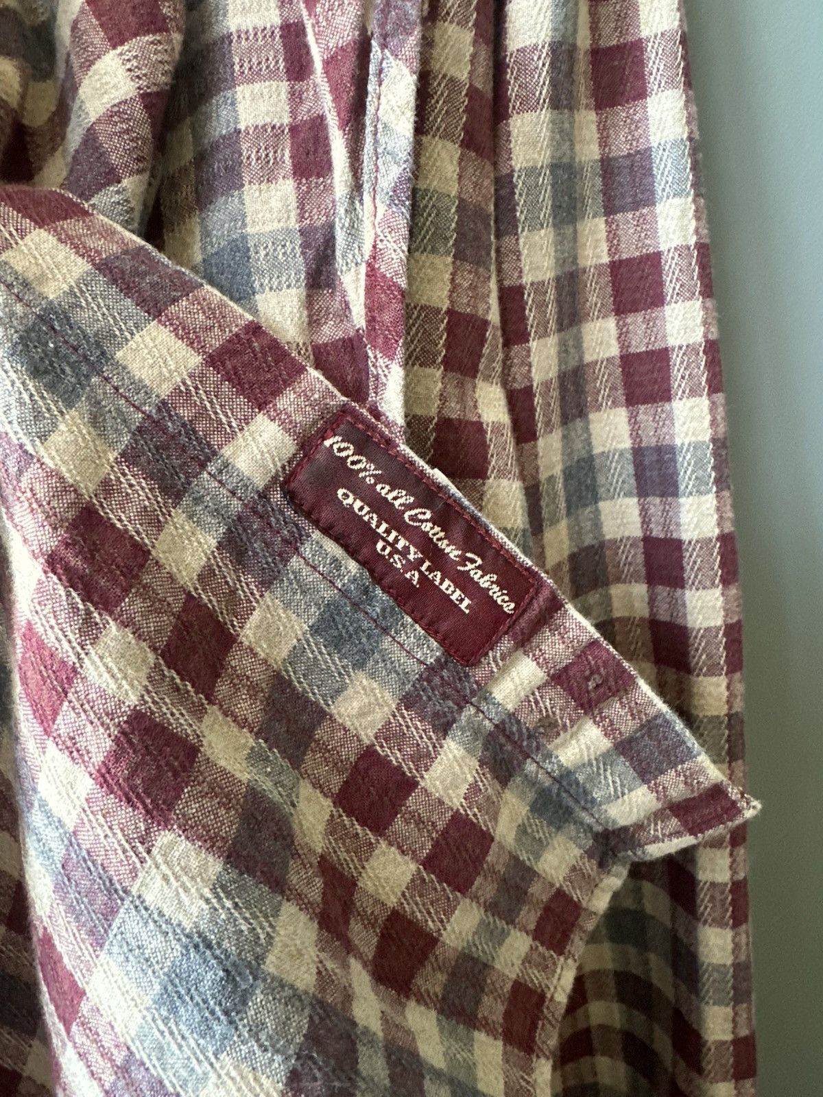 Marlboro Classics Marlboro Classics Italy Made Plaid Cotton Shirt Size XL Size US XL / EU 56 / 4 - 6 Thumbnail