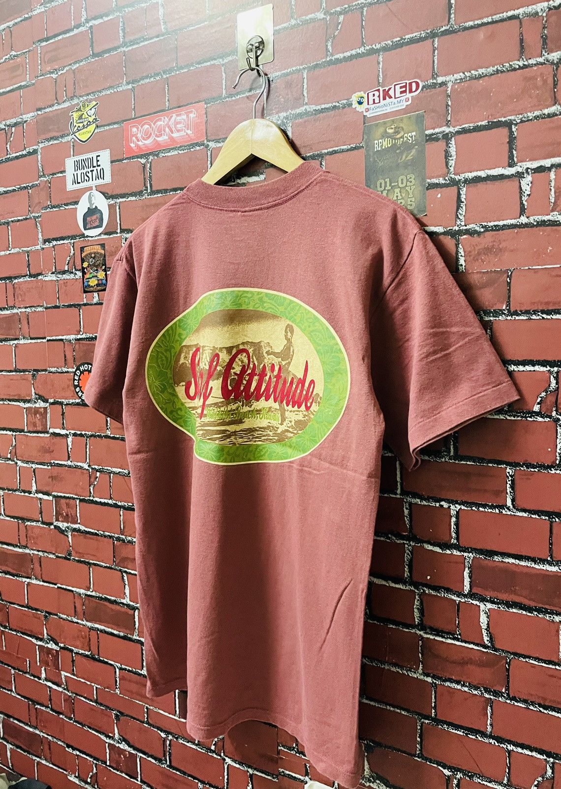 Sun Surf VINTAGE HAWAII SURF ATTITUDE SHIRTS 90s Size US M / EU 48-50 / 2 - 8 Thumbnail