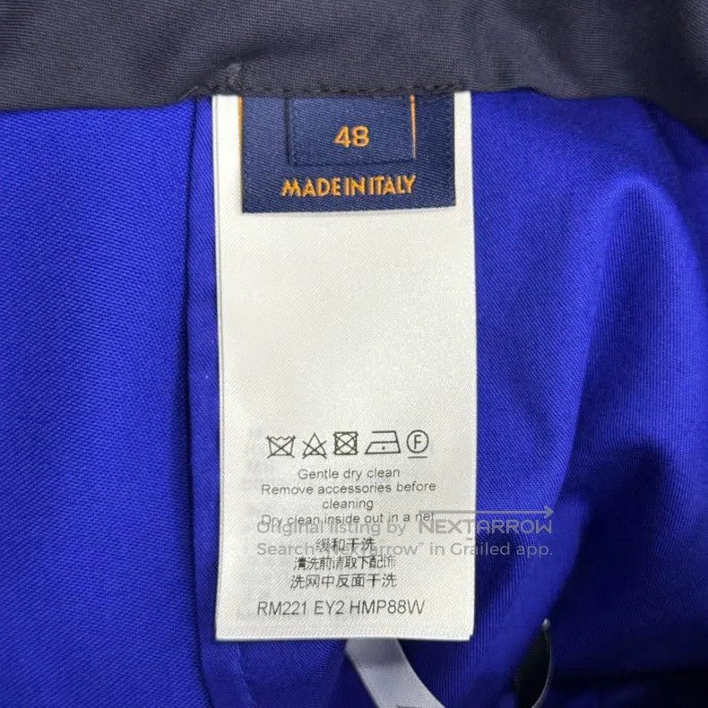 Louis Vuitton Louis Vuitton size US 48 Lightning blue logo slacks pants Size US 32 / EU 48 - 5 Thumbnail