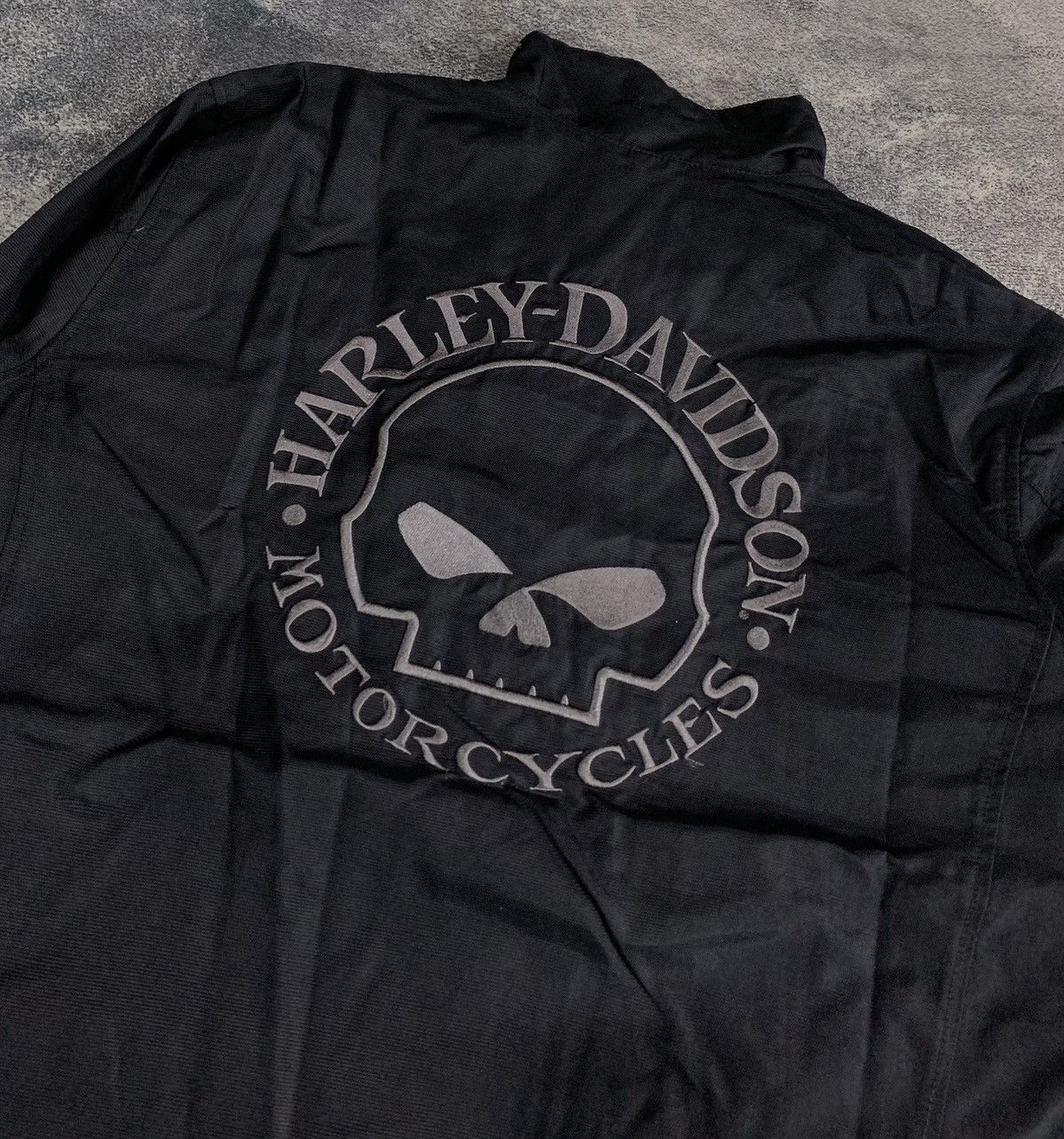 Harley Davidson Harley-Davidson Willie G Skull Reversible Nylon Jacket Size US L / EU 52-54 / 3 - 2 Thumbnail