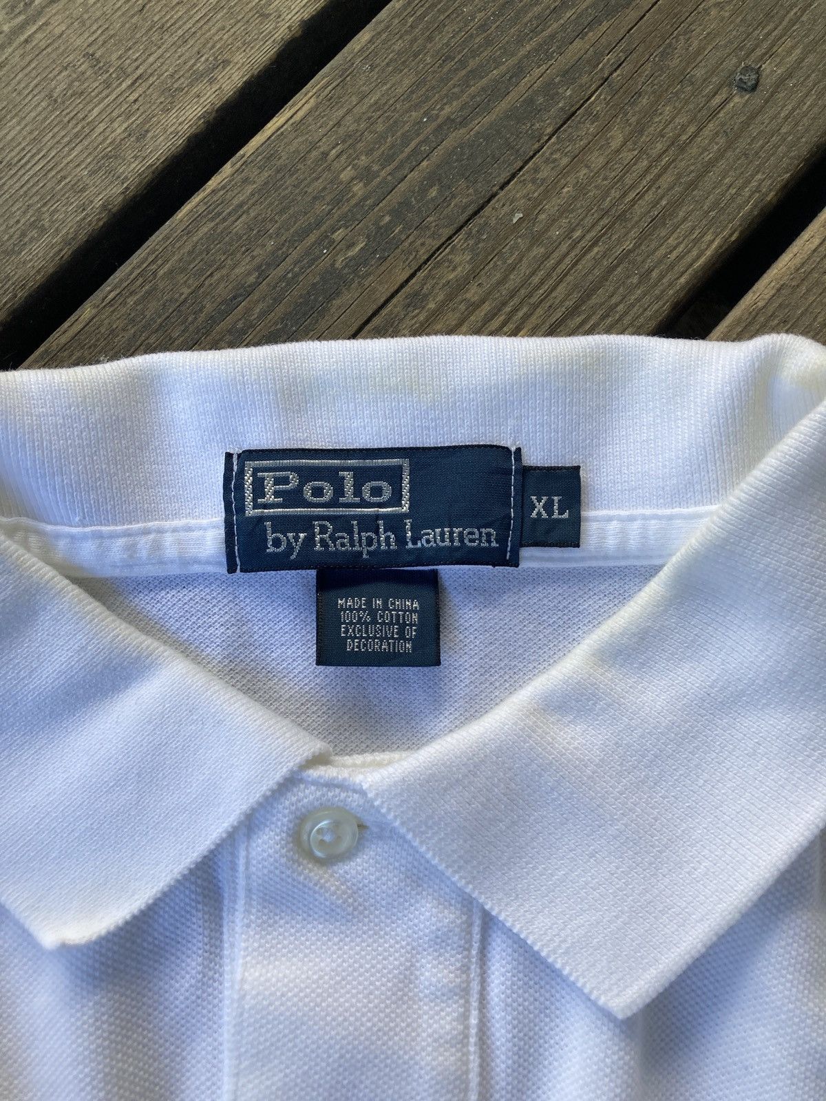 Polo Ralph Lauren White polo ralph lauren short sleev Size US XL / EU 56 / 4 - 5 Thumbnail