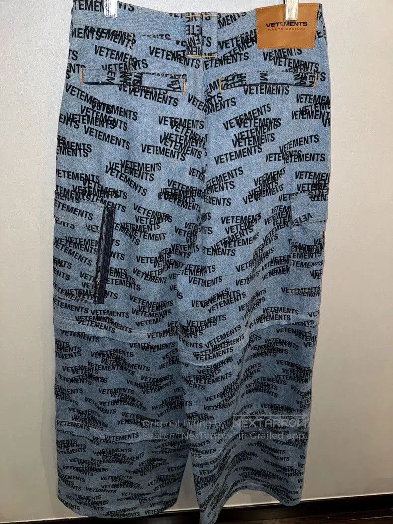Vetements Vetements Jeans full of bullet screen jeans . Size US 32 / EU 48 - 2 Thumbnail
