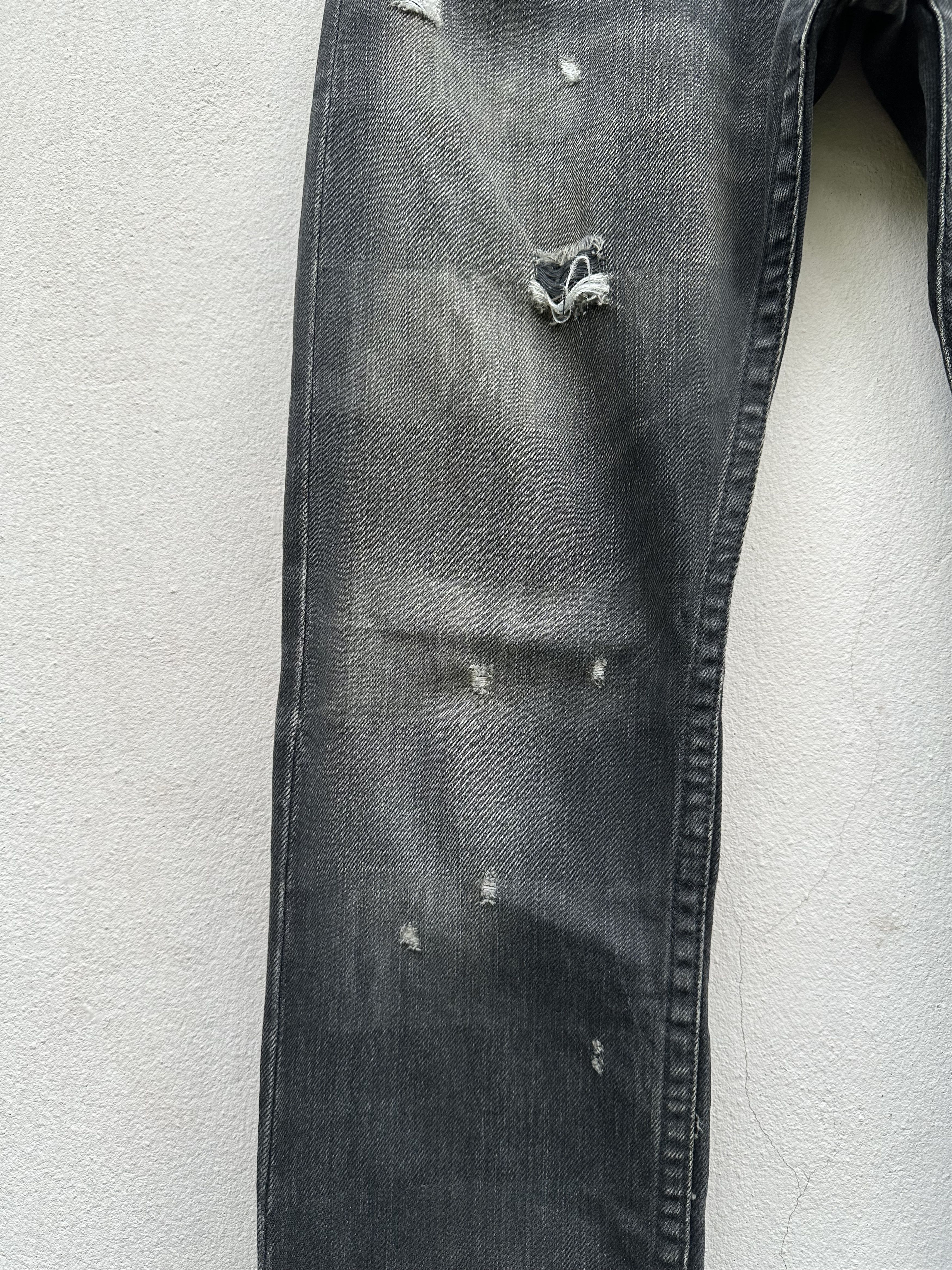 Yasuyuki Ishii Vintage Japanese Brand Troiso Distressed Flare Denim Jeans Size US 32 / EU 48 - 8 Thumbnail