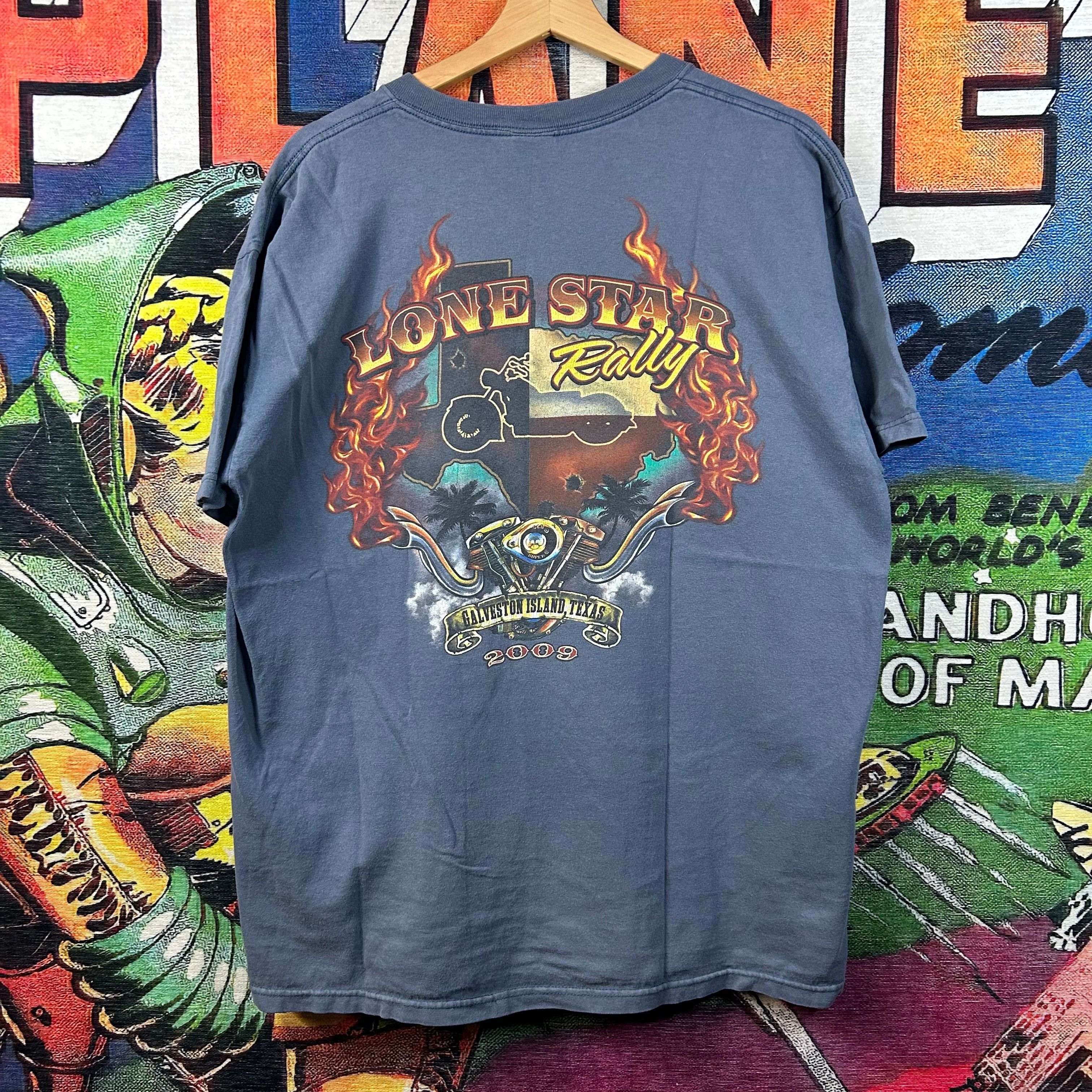 Harley Davidson × Vintage Y2K Lone Star Rally Tee Size XL Size US XL / EU 56 / 4 - 2 Thumbnail