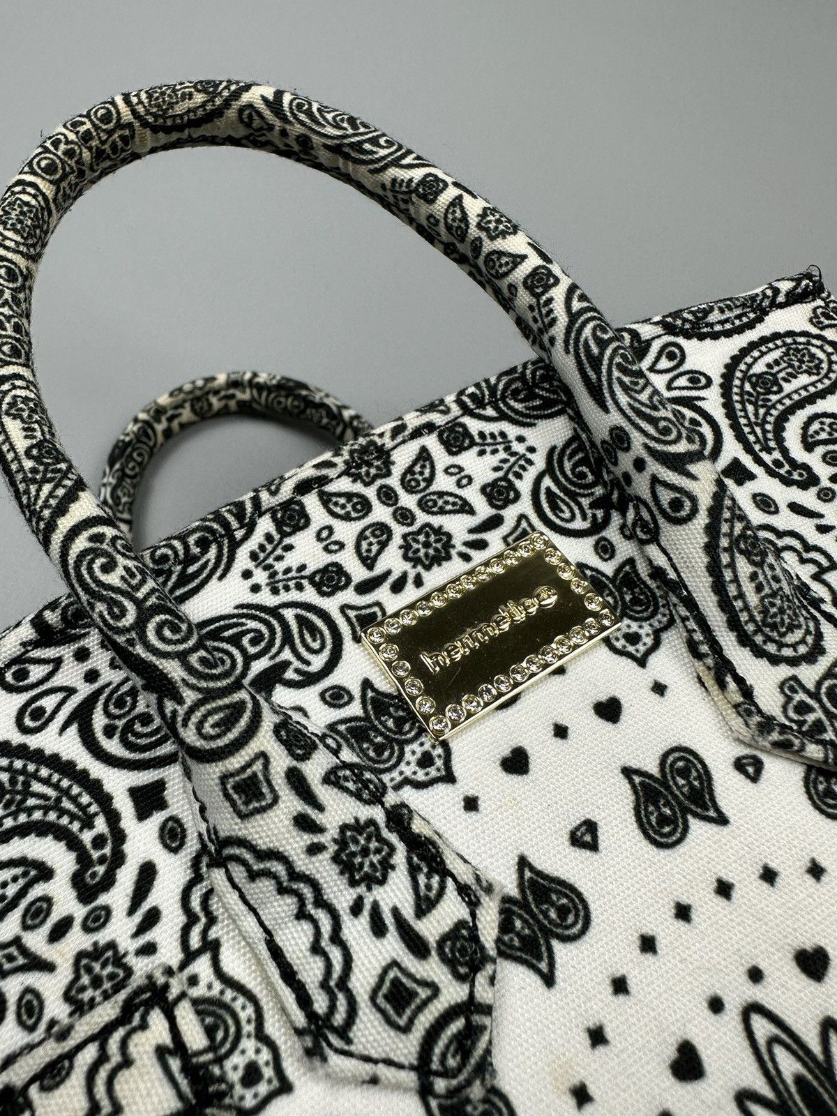 Designer × If Six Was Nine Rare Hermetic Paisley Birkin Inspired By Hermes Birkin Size ONE SIZE - 13 Thumbnail