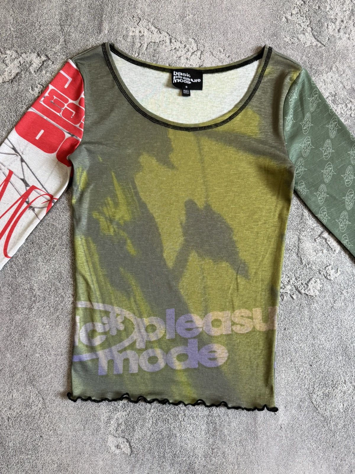 Designer Basic pleasure mode 6 avantgarde all printed long sleeve top Size M / US 6-8 / IT 42-44 - 9 Thumbnail