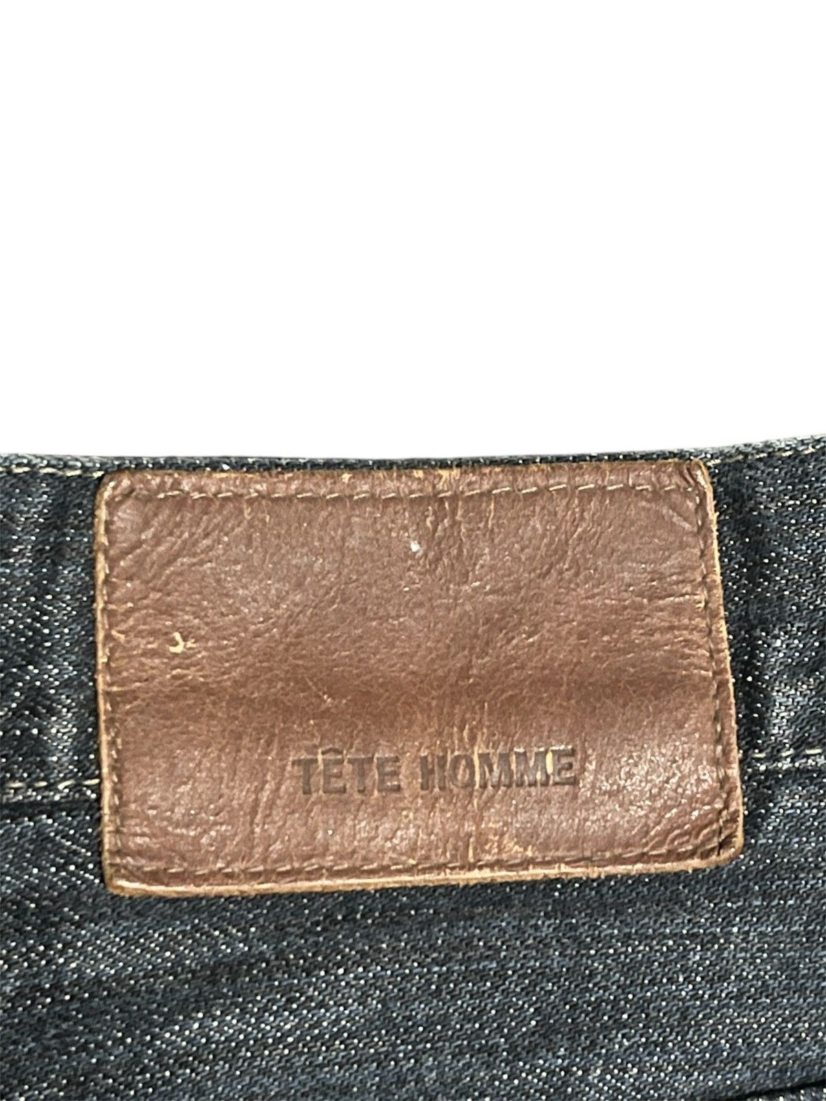 Issey Miyake Tete Homme Issey Miyake Painter Distressed Flare Jean Size US 30 / EU 46 - 9 Thumbnail