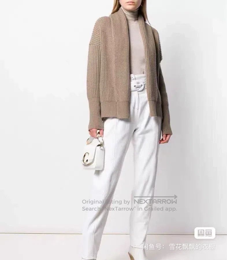 Brunello Cucinelli Brunello Cucinelli Cashmere gold open-front jacket Size M / US 6-8 / IT 42-44 - 2 Thumbnail