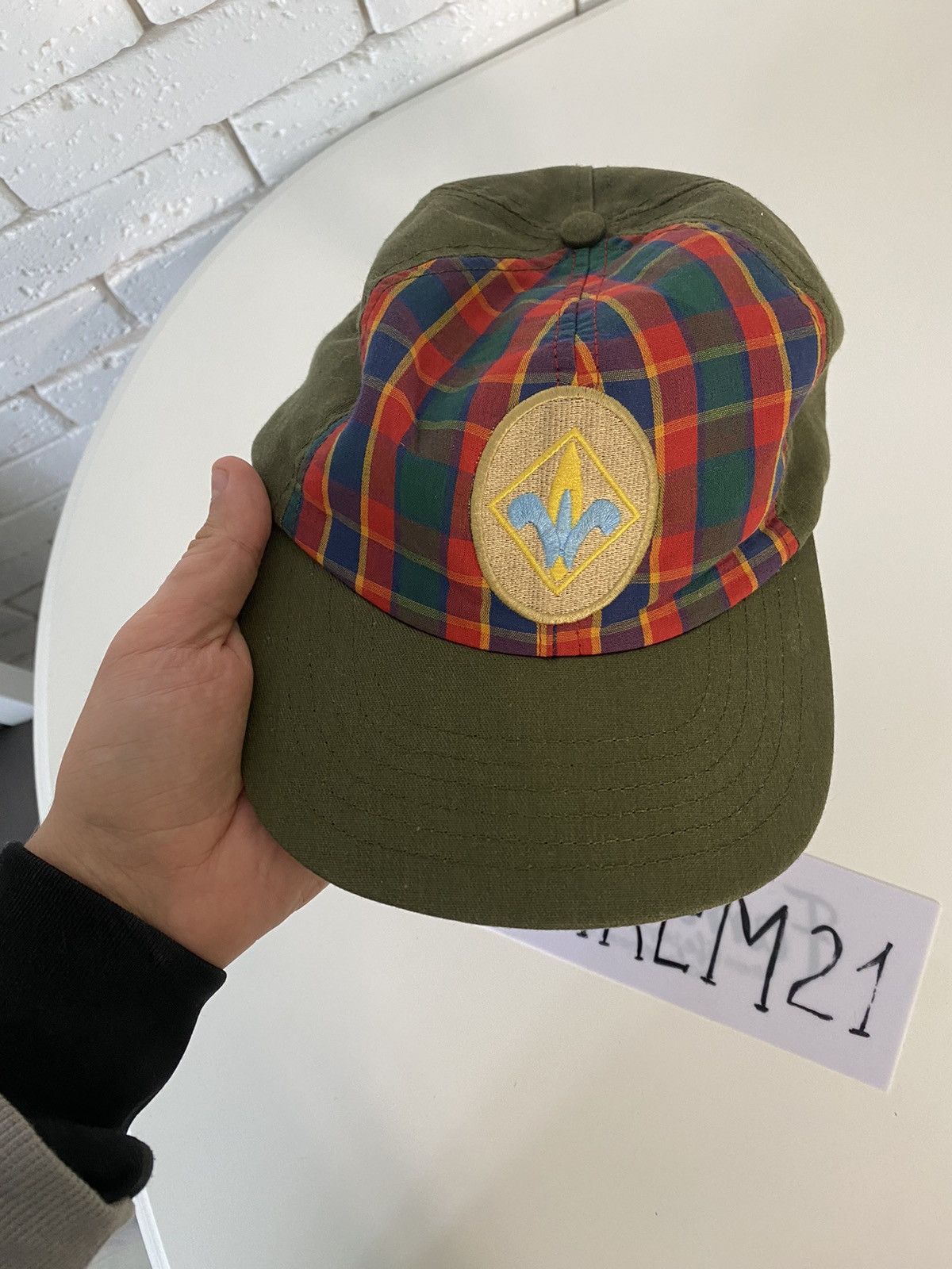 Vintage Webelos twill cap hat Size ONE SIZE - 2 Thumbnail