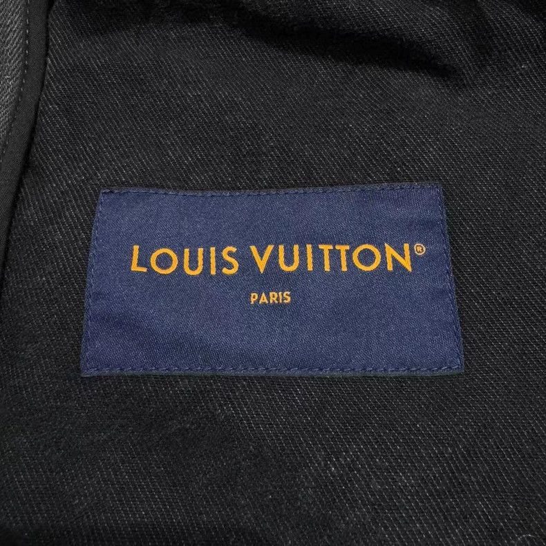 Louis Vuitton louis vuitton 24fw Fey Dong Man-print presbyopic denim hoo Size US S / EU 44-46 / 1 - 7 Thumbnail